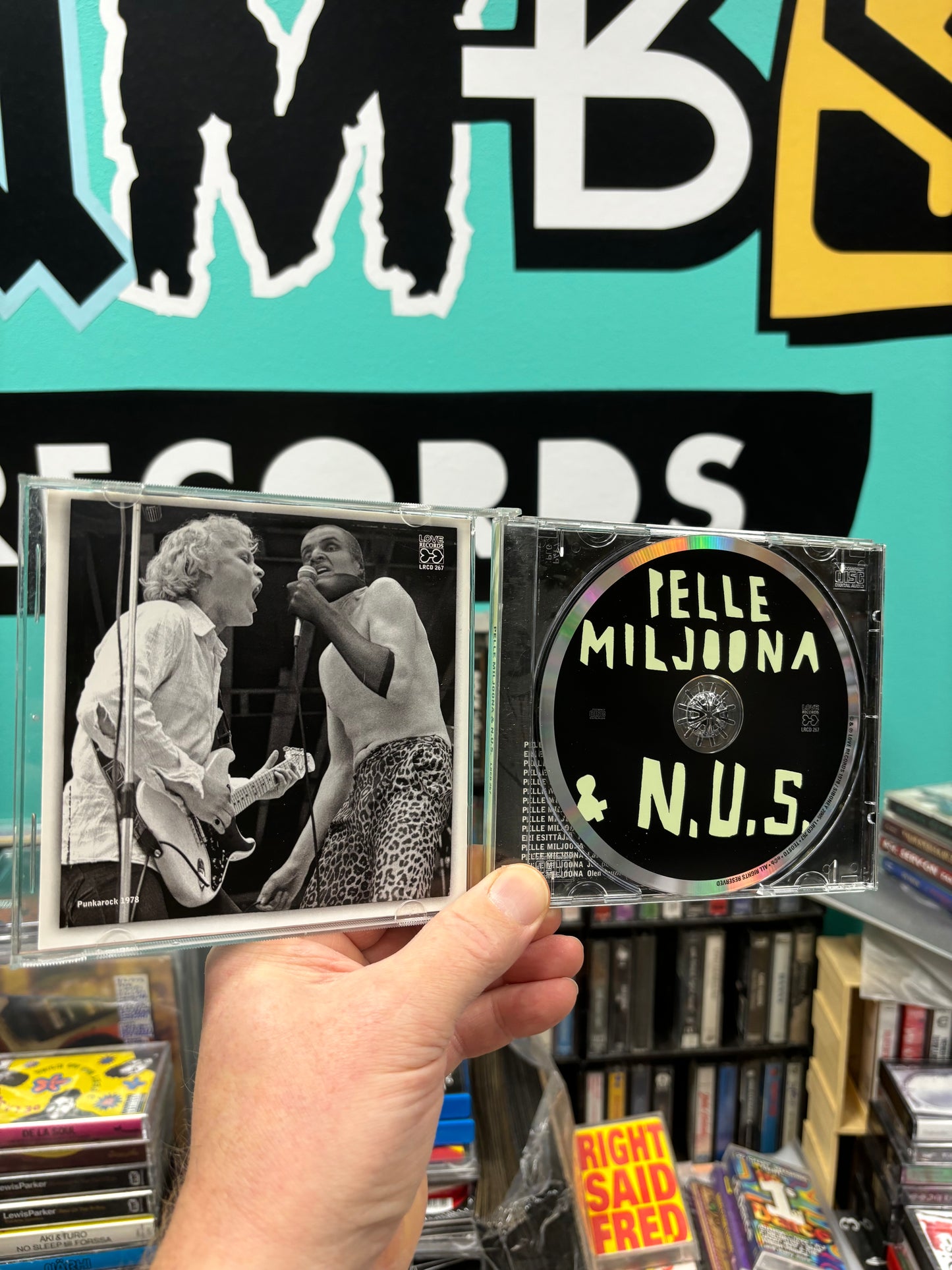 Pelle Miljoona & N.U.S. : Pelle Miljoona & N.U.S., CD, reissue, remastered, Love Records, Siboney, Finland 2005