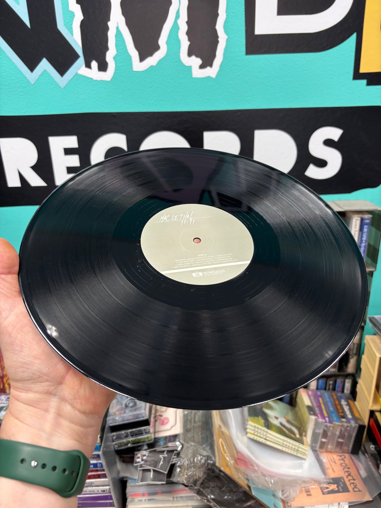 Mac Lethal: 11:11, 2LP, Only vinyl pressing, Rhymesayers Entertainment, US 2007