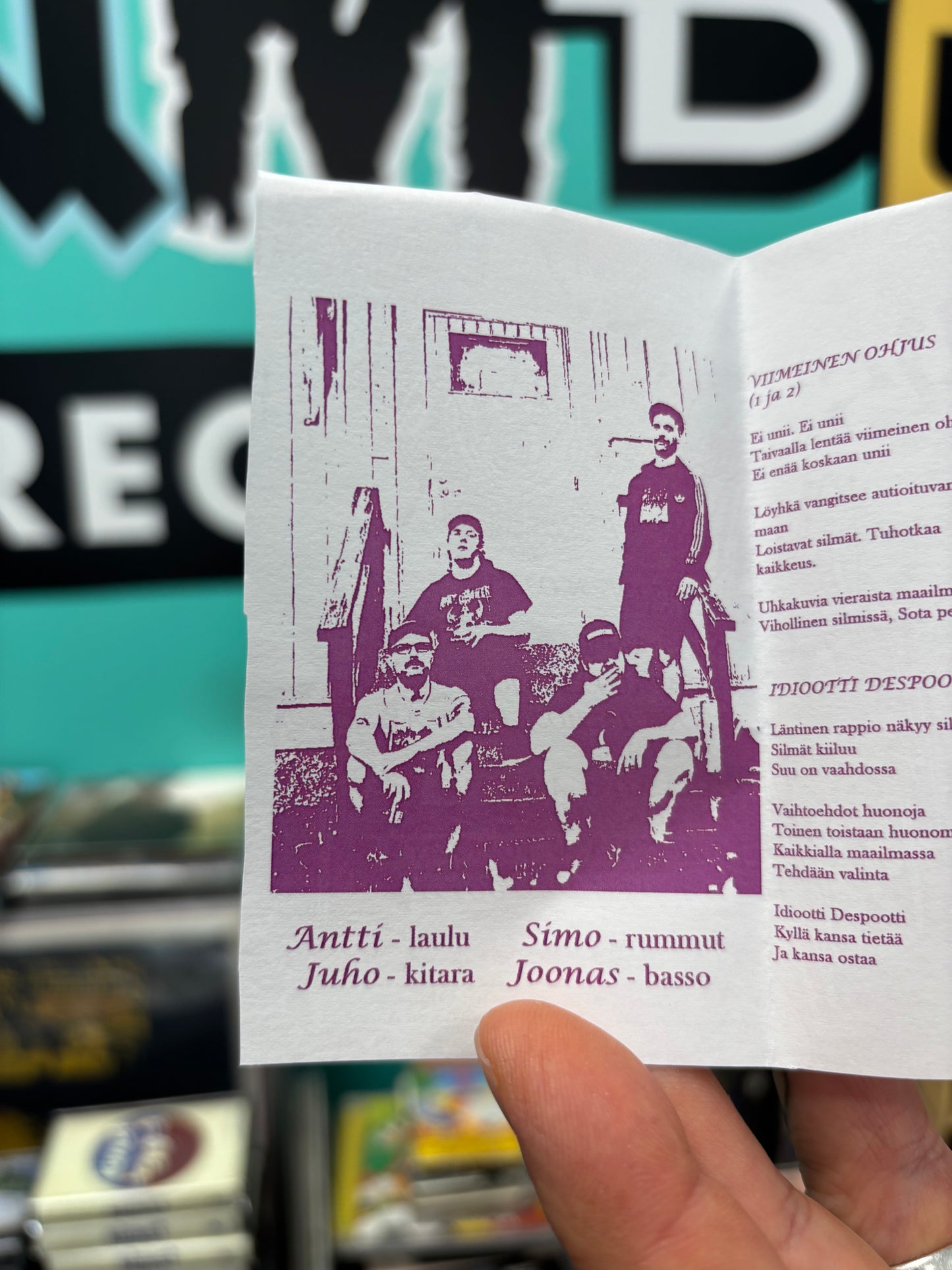 Ohjus: Demo II, C-cassette, Only pressing, Not On Label, Finland 2024