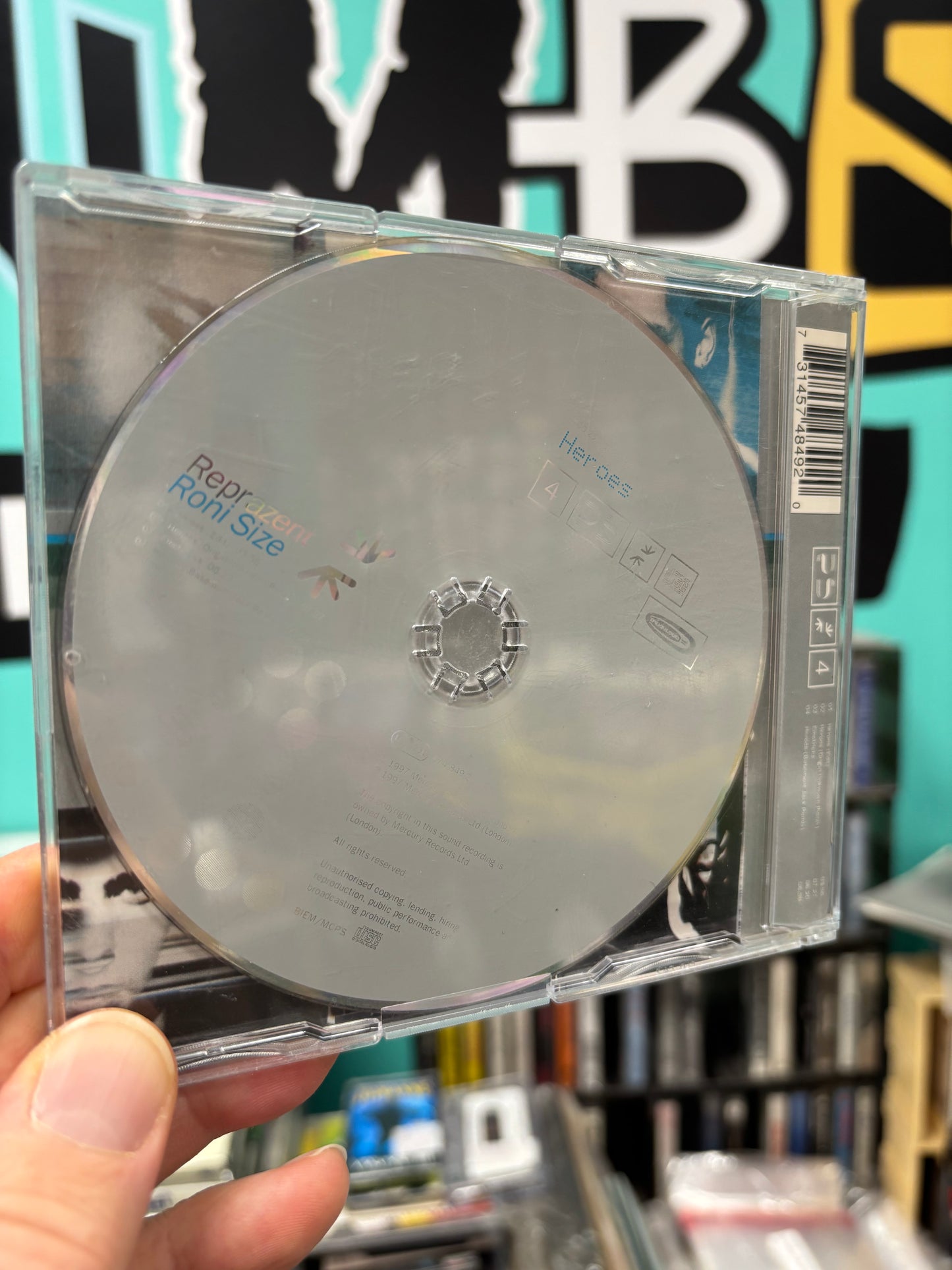 Roni Size/Reprazent: Heroes, CD-maxi single, Talkin’ Loud, Europe 1997