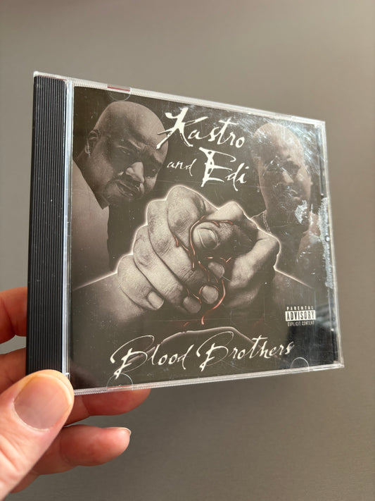 Kastro and Edi: Blood Brothers, CD, 1st pressing, Outlaw Recordz, Big G Entertainment, US 2002