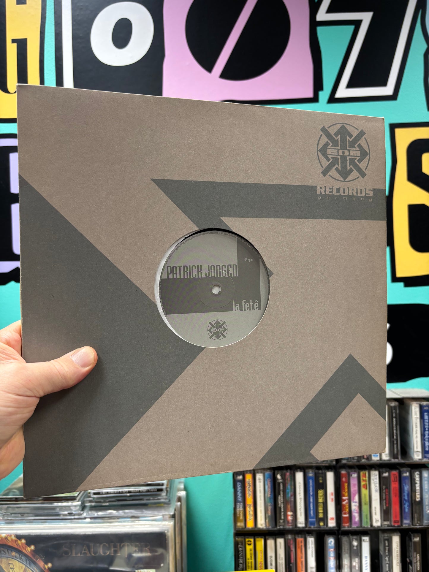 Patrick Jongen: La Fête, 12inch, 1st pressing, EDM, Germany 2001