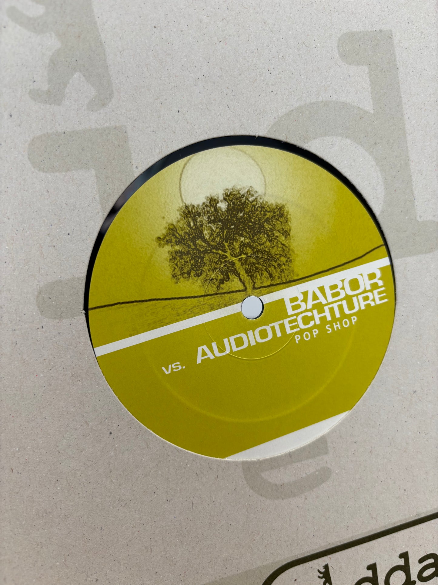 Babor vs. Audiotechture: Pop Shop, 12inch, Only pressing, Kiddaz.fm, Germany 2002