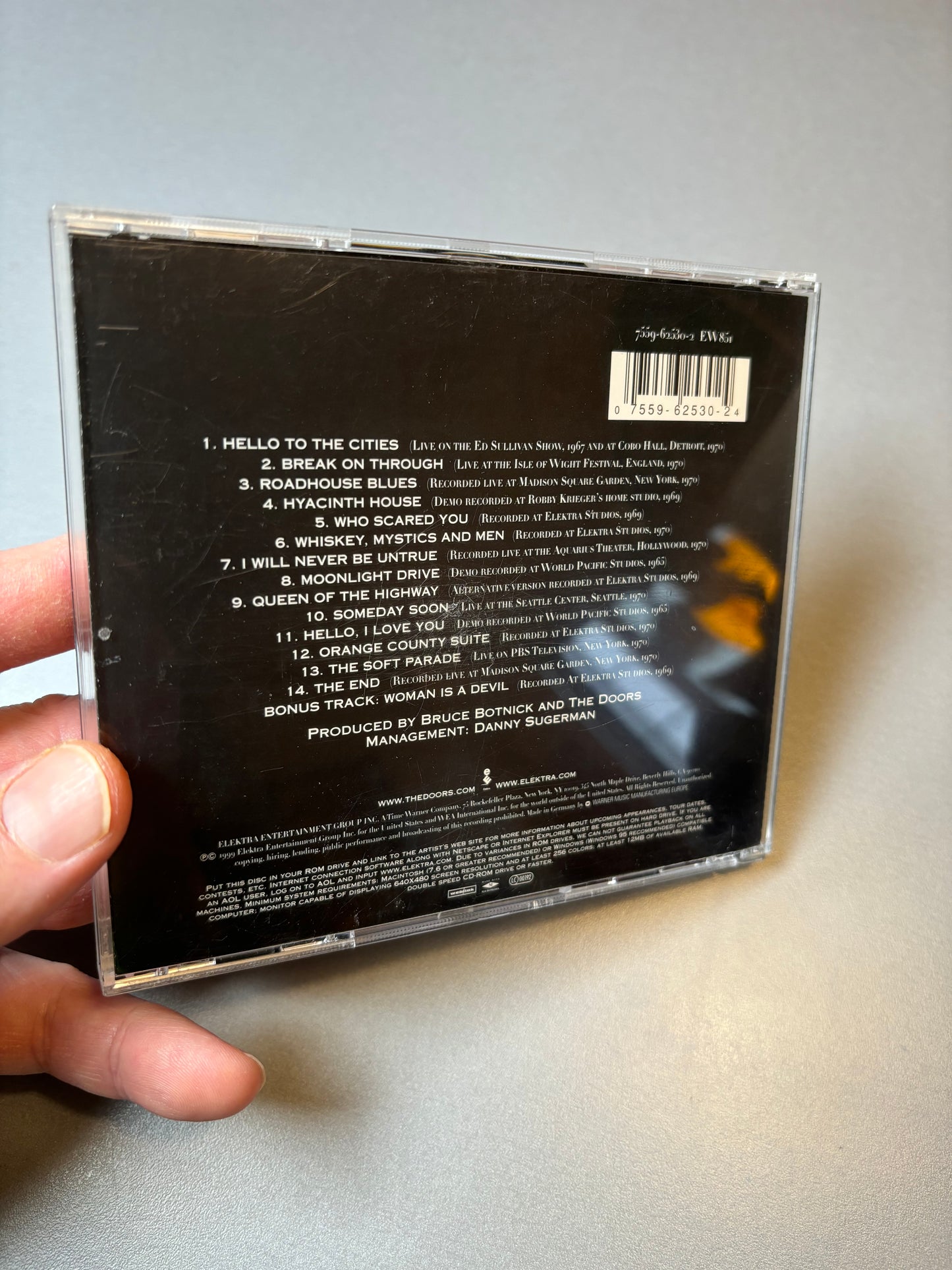 The Doors: Essential Rarities, CD, remastered, Elektra, Europe 1999