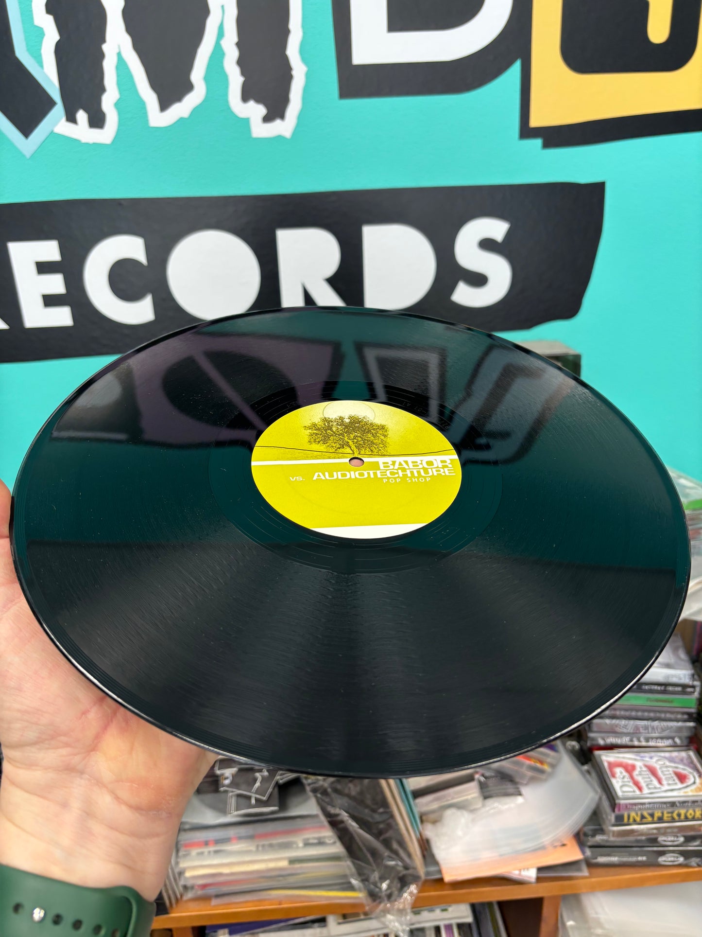 Babor vs. Audiotechture: Pop Shop, 12inch, Only pressing, Kiddaz.fm, Germany 2002