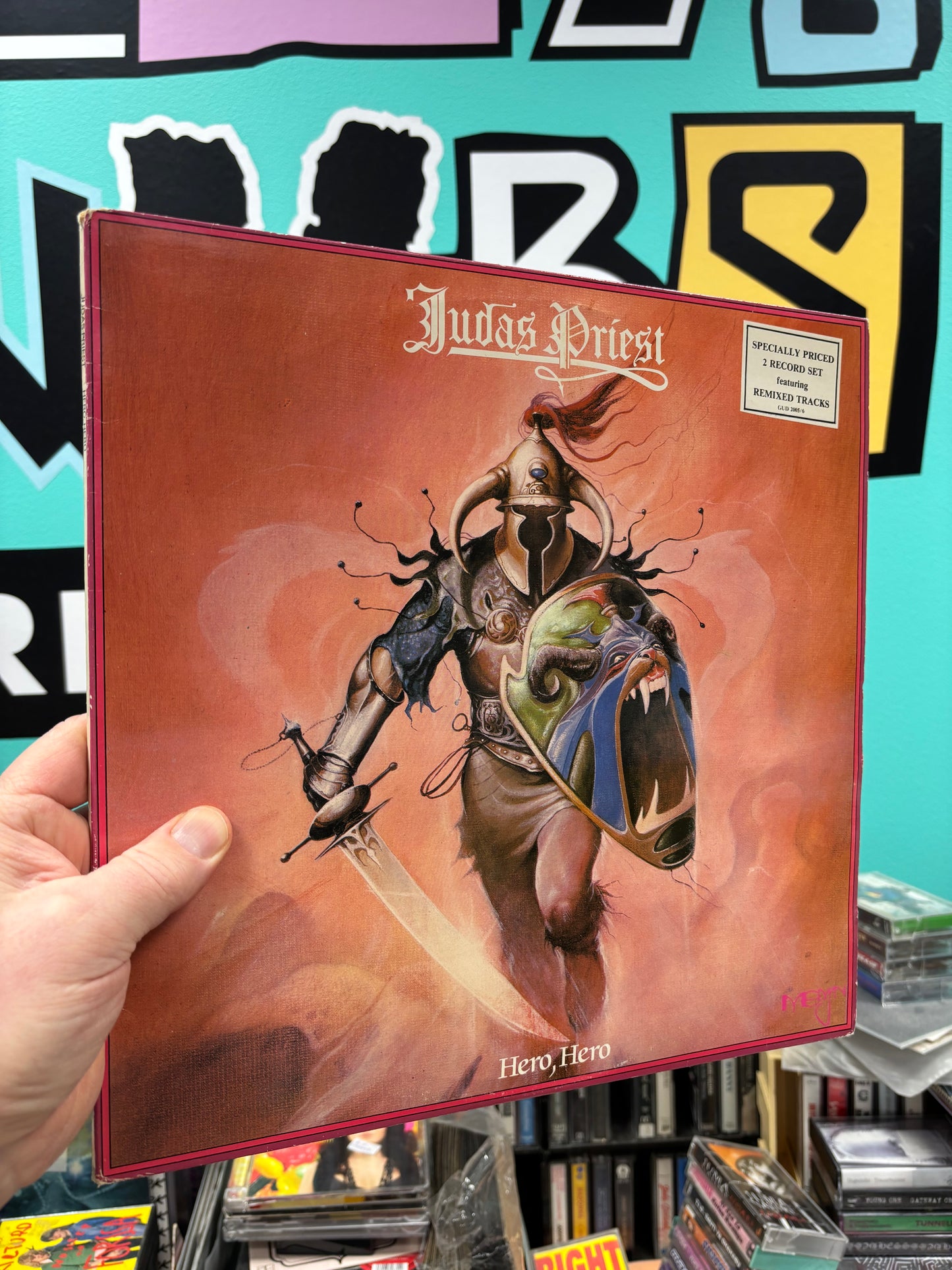 Judas Priest: Hero, Hero, 2LP, gatefold, compilation, Planet Records, Sweden 1981