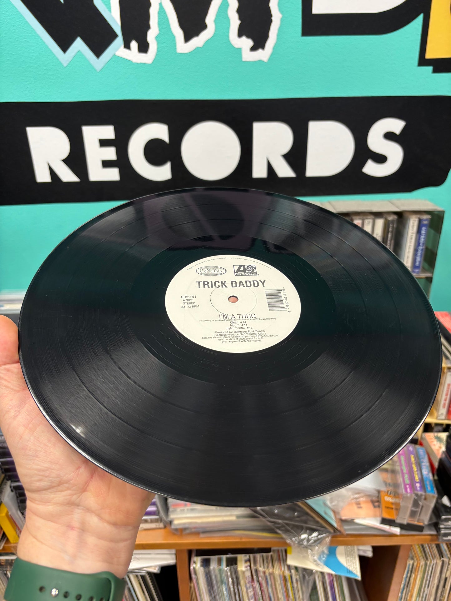 Trick Daddy: I’m A Thug, 12inch, 1st pressing, Slip-N-Slide Records, US 2001