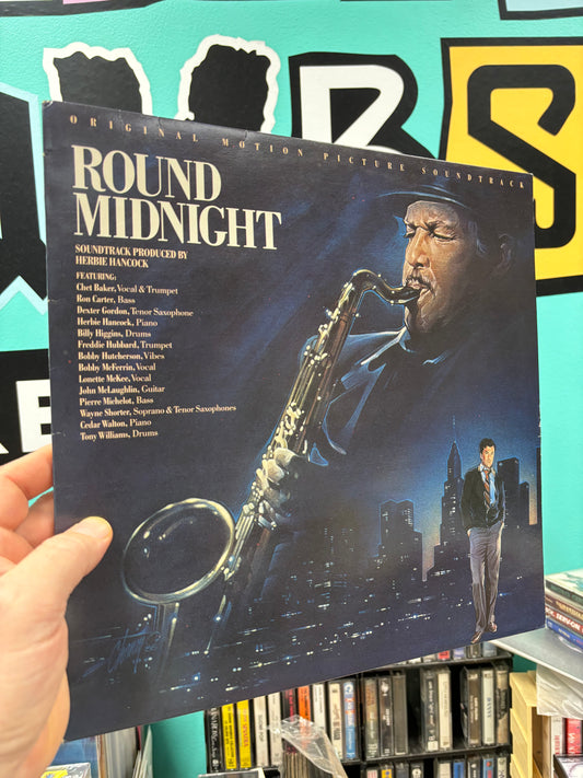 Round Midnight (Original Motion Picture Soundtrack) Prod by Herbie Hancock, LP, CBS, Europe 1986