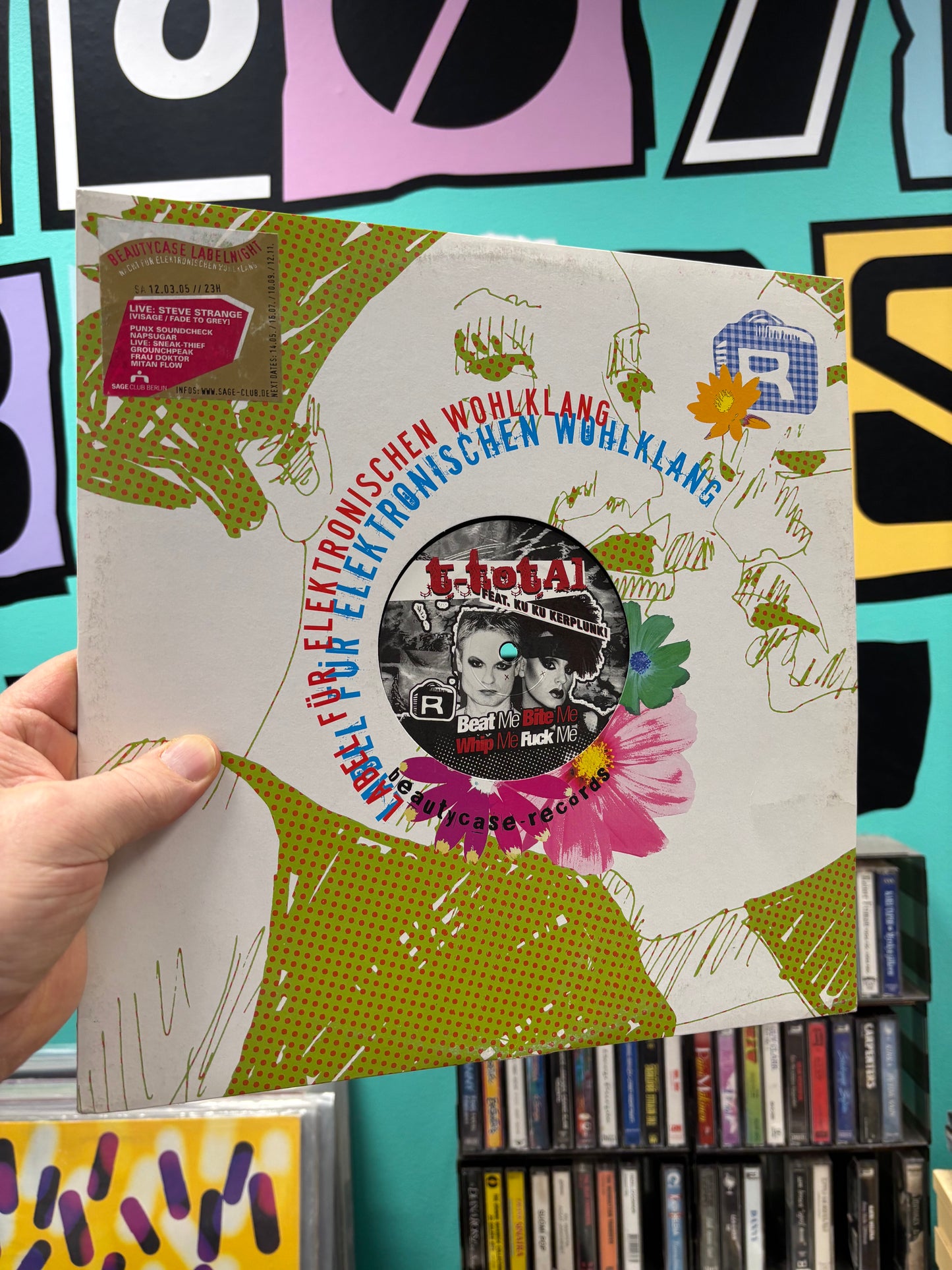 T-Total feat. Ku Ku Kerplunk!: Beat Me, Bite Me, Whip Me, Fuck Me, 12inch, Only official pressing, Beautycase-Records, Germany 2005