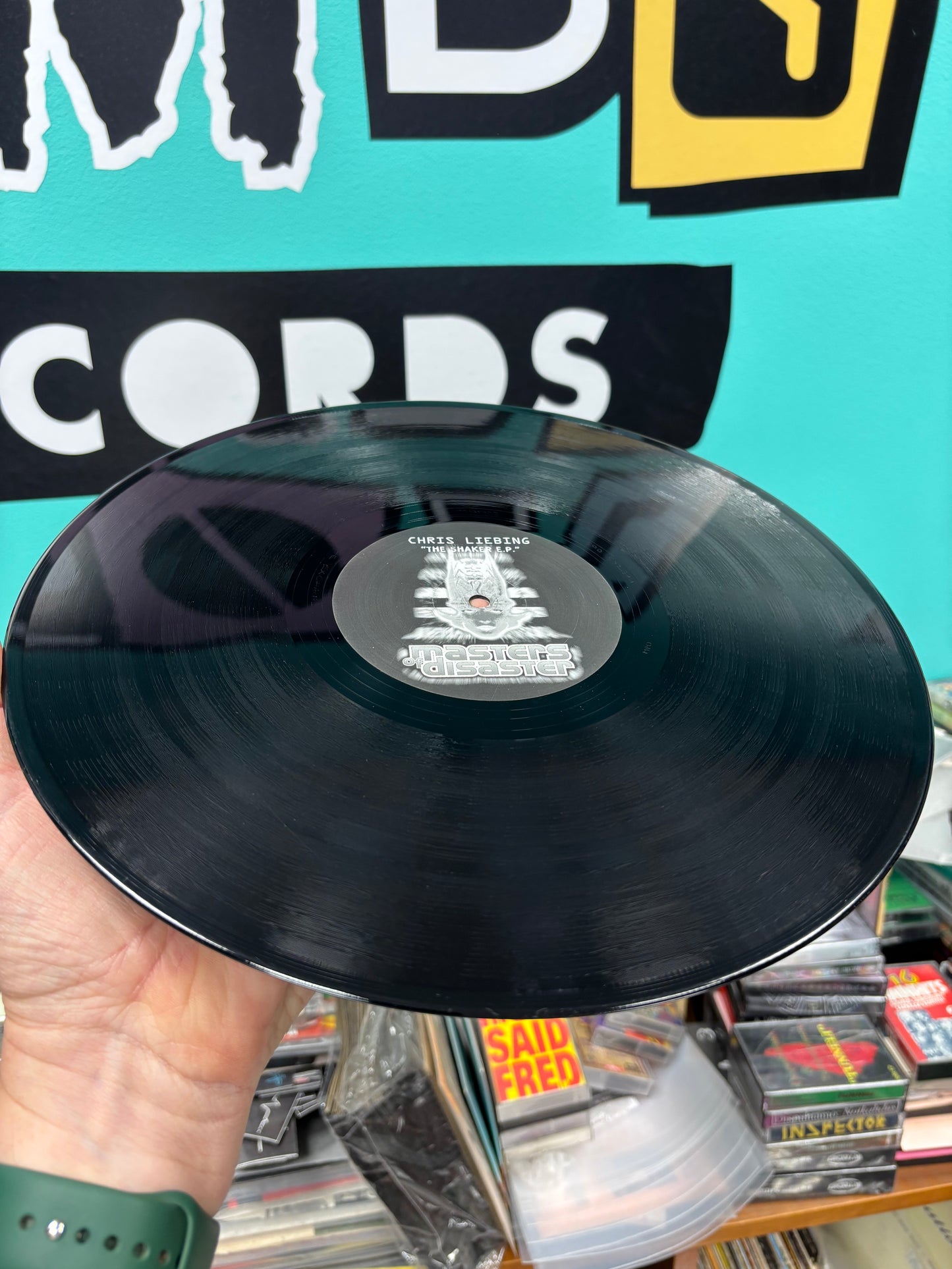 Chris Liebing: The Shaker E.P., 12inch, Only official pressing, Masters Of Disaster, Germany 2002