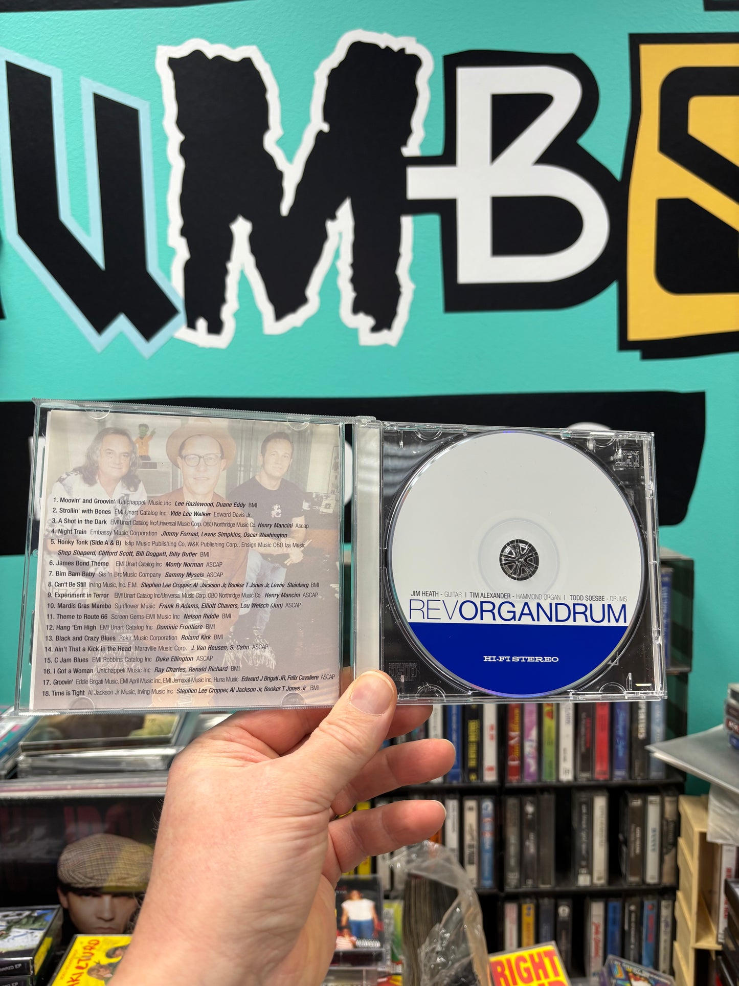 REVORGANDRUM: Hi-Fi Stereo, CD, Only official pressing, Yep Roc Records, US 2007