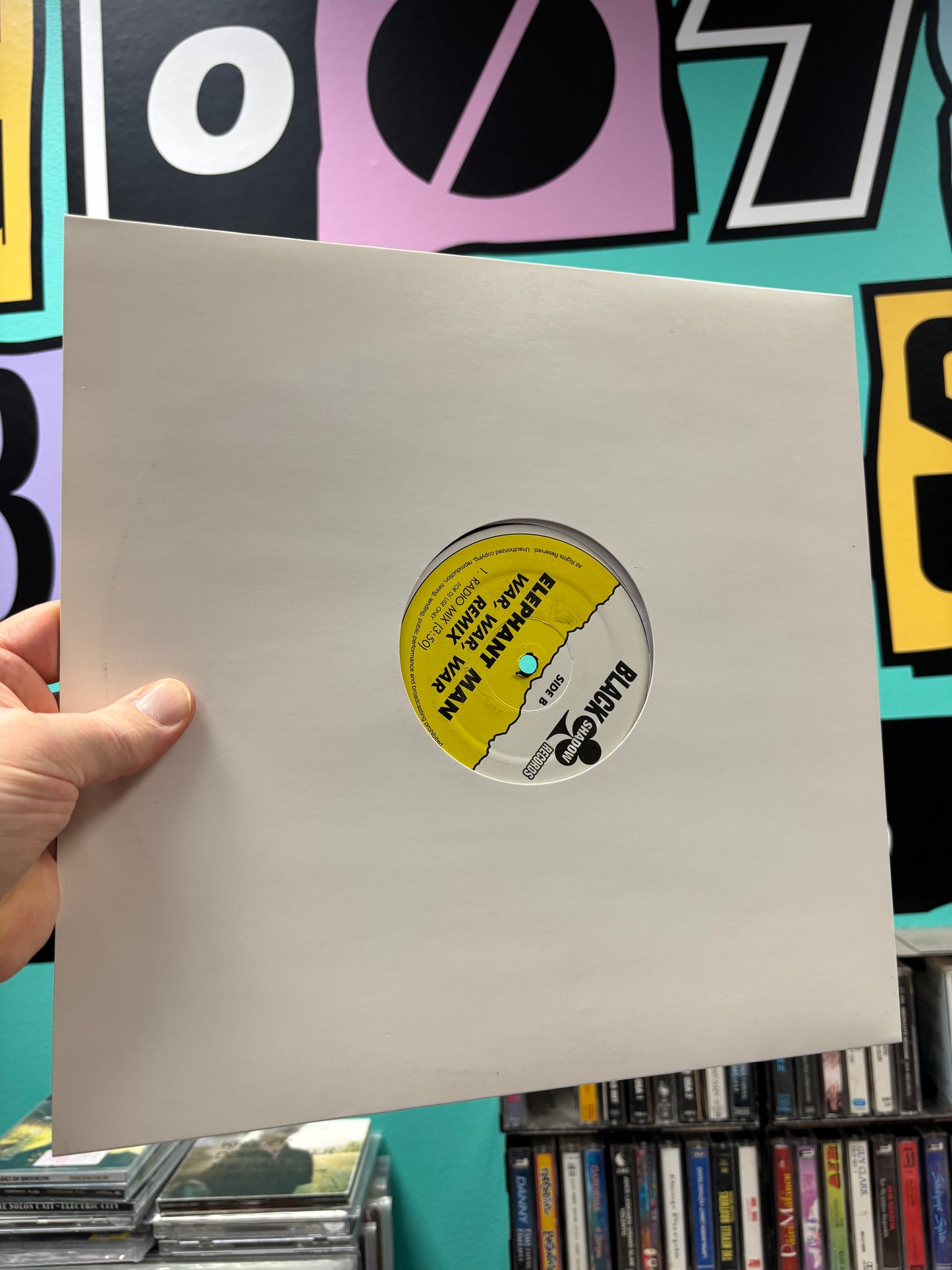 Elephant Man: War, War, War Remix, 12inch, Black Shadow Records, US year?