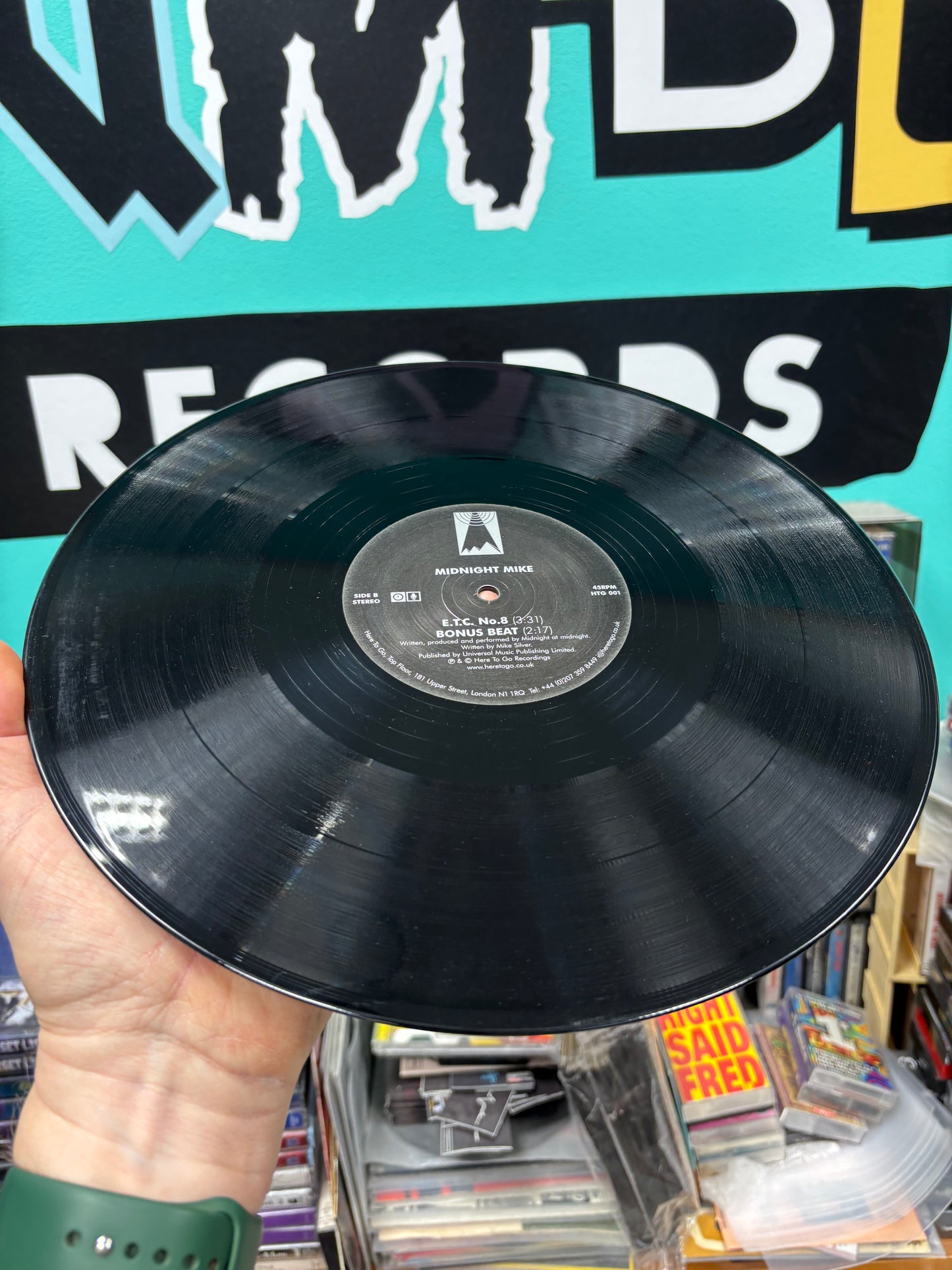 Midnight Mike: Time’s Up, 12inch, Only official pressing, Here To Go, UK 2005