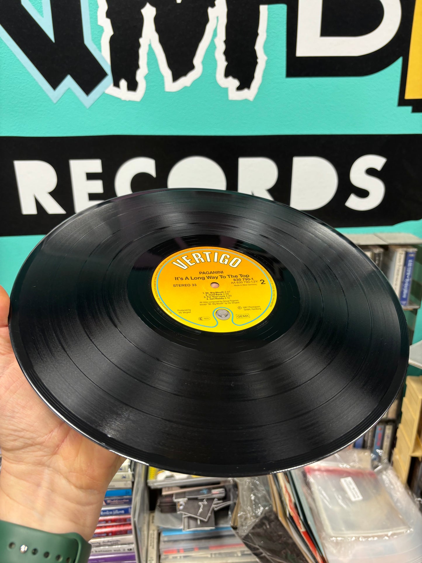 Paganini: It’s A Long Way To The Top, LP, Vertigo, Germany 1987