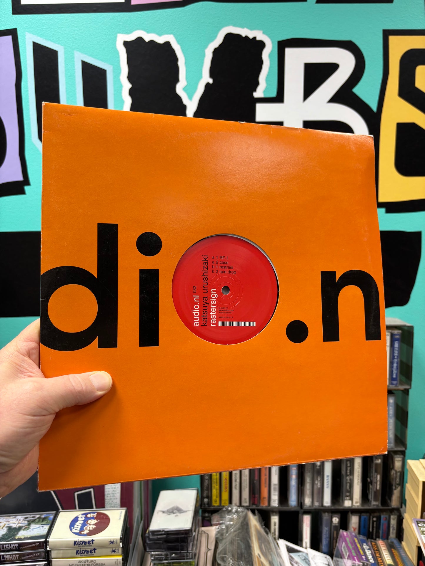 Katsuya Urushizaki: Rastersign, 12inch, Only pressing, Audio.nl, Netherlands 2006