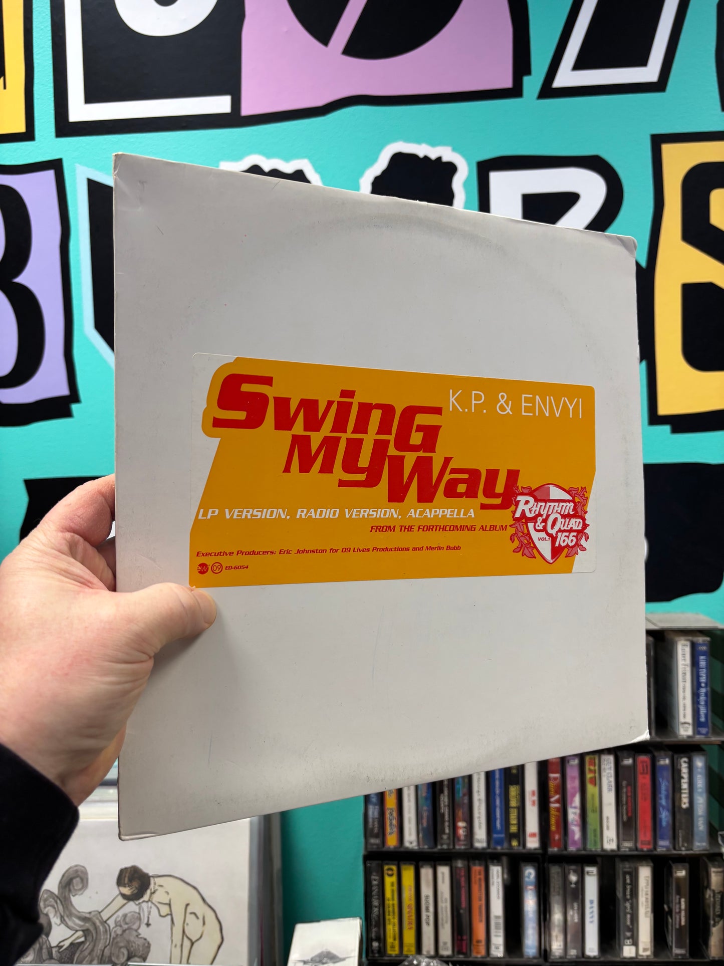 K.P. & Envyi: Swing My Way, 12inch, promo, EastWest Records America, US 1998