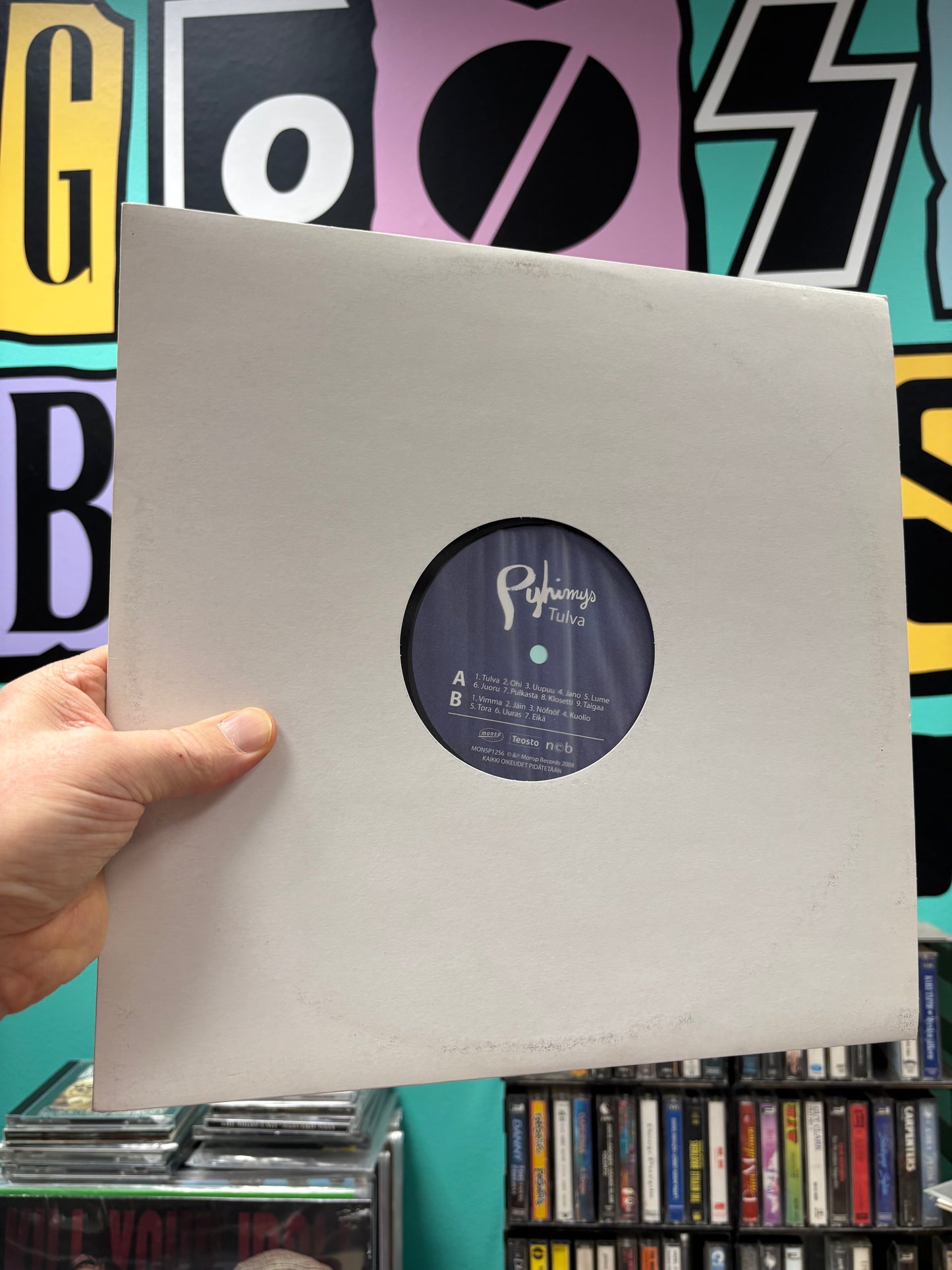 Pyhimys: Tulva, LP, 1st pressing, Monsp Records, Finland 2008