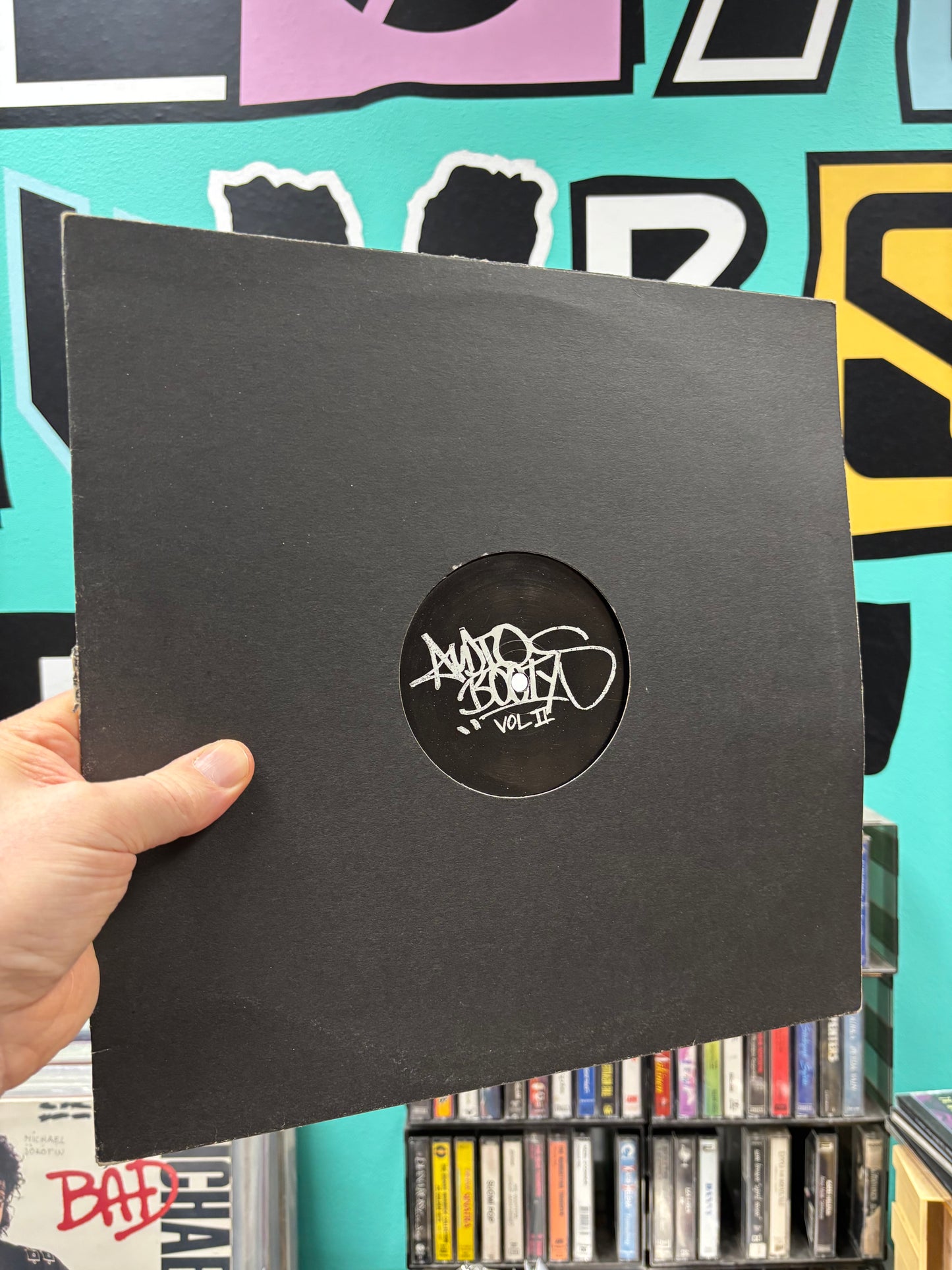 Audio Bullys: Audio Bootys Vol II, 12inch, One sided, white label, UK 2005