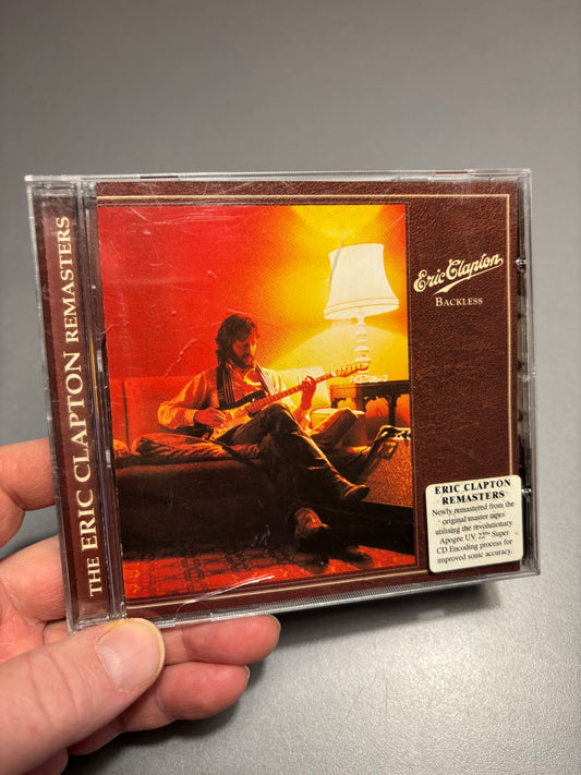 Eric Clapton: Backless, CD, reissue, remastered, Polydor, Europe year?