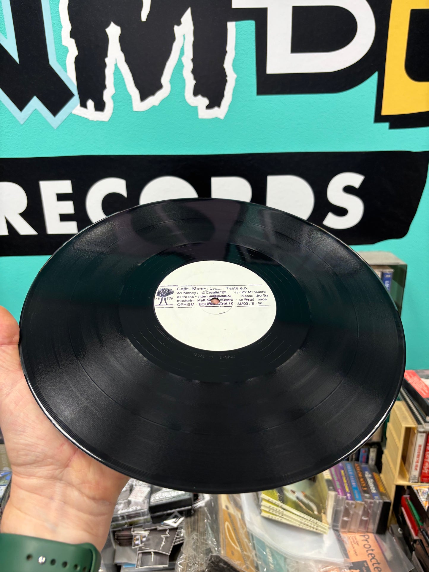 Gaja: Money Create Taste e.p., 12inch, Only pressing, Limited Edition, Ophism, Europe 2016