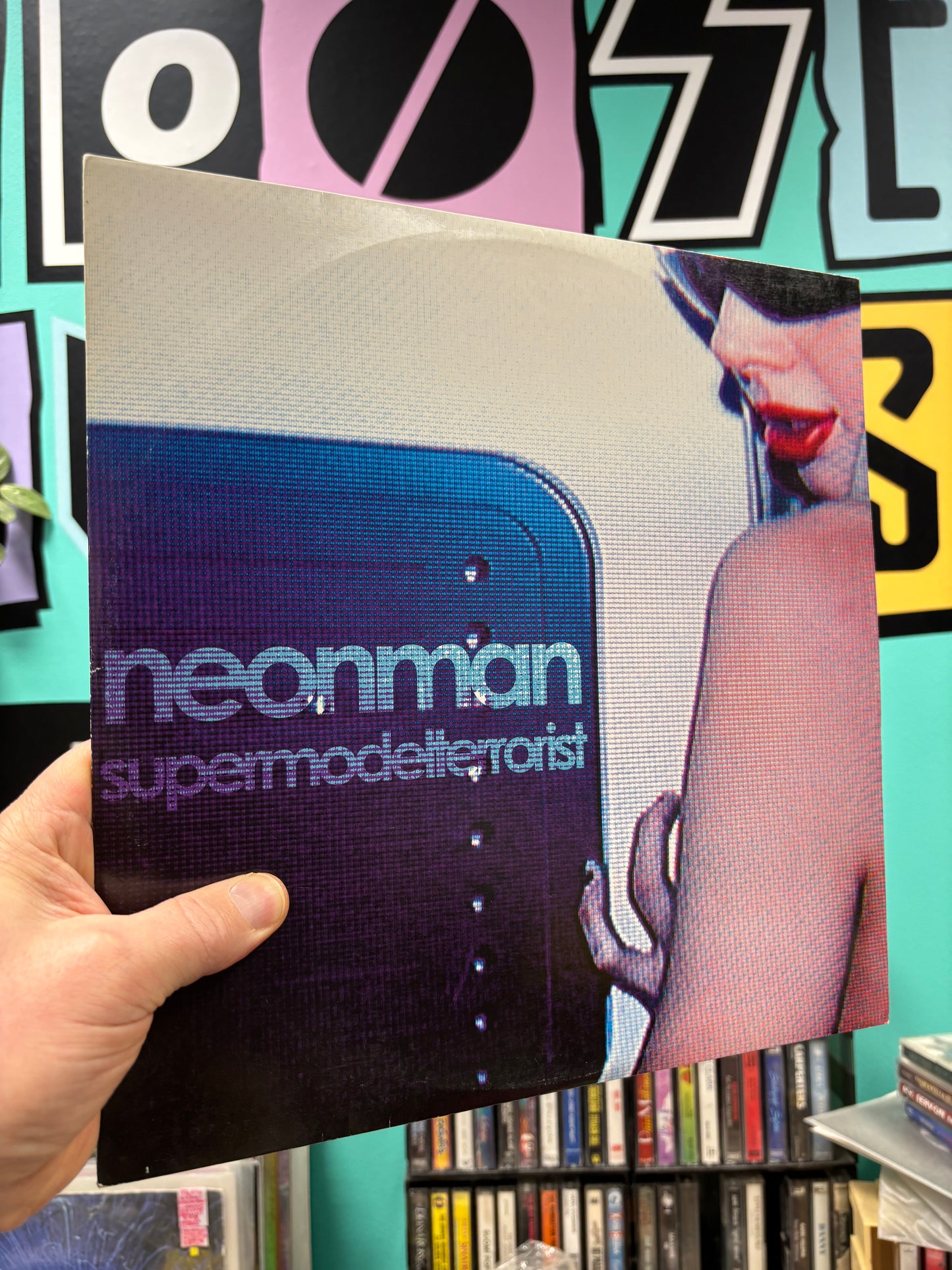 Neonman: Supermodelterrorist, 12inch, Only official pressing, Lasergun, Germany 2003