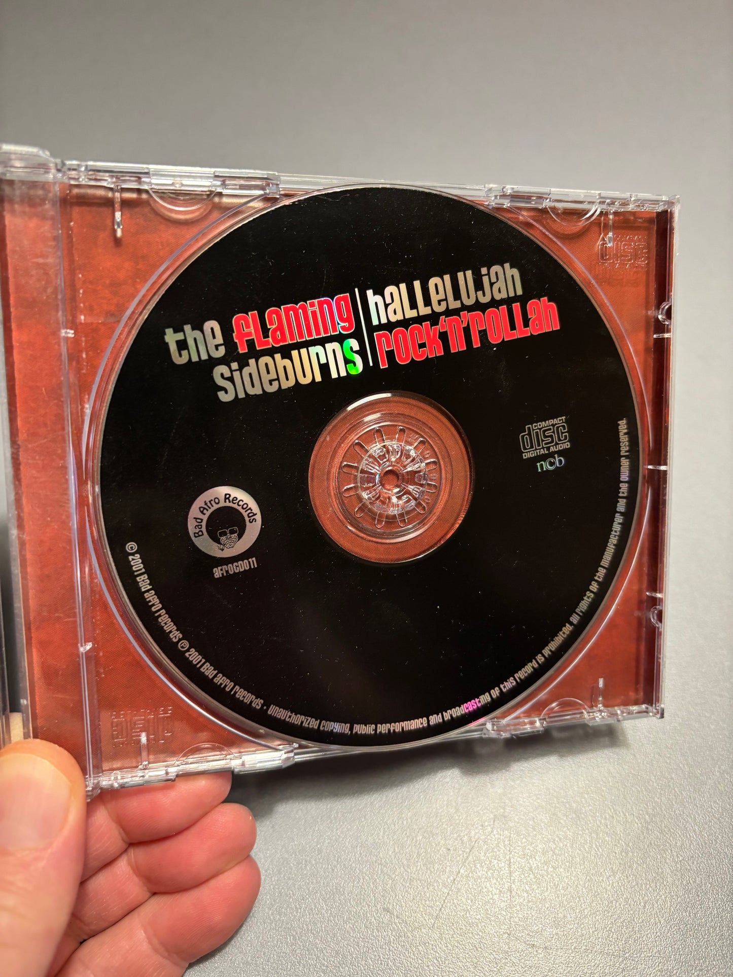 The Flaming Sideburns: Hallelujah Rock’n’Rollah, CD, Bad Afro Records, Finland 2001