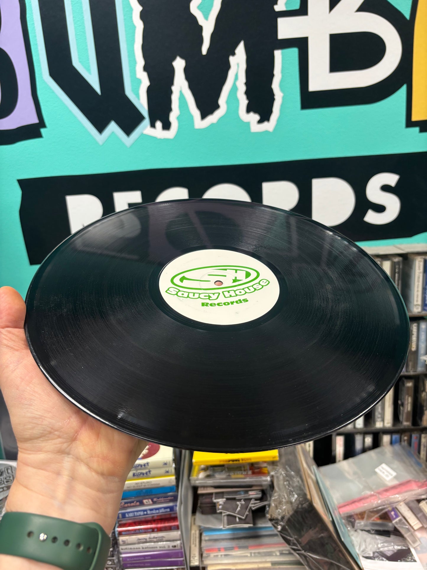 Muzz and Dynamic Intervention: Controlin’ FX, 12inch, Only pressing, Saucy Records, UK 2000