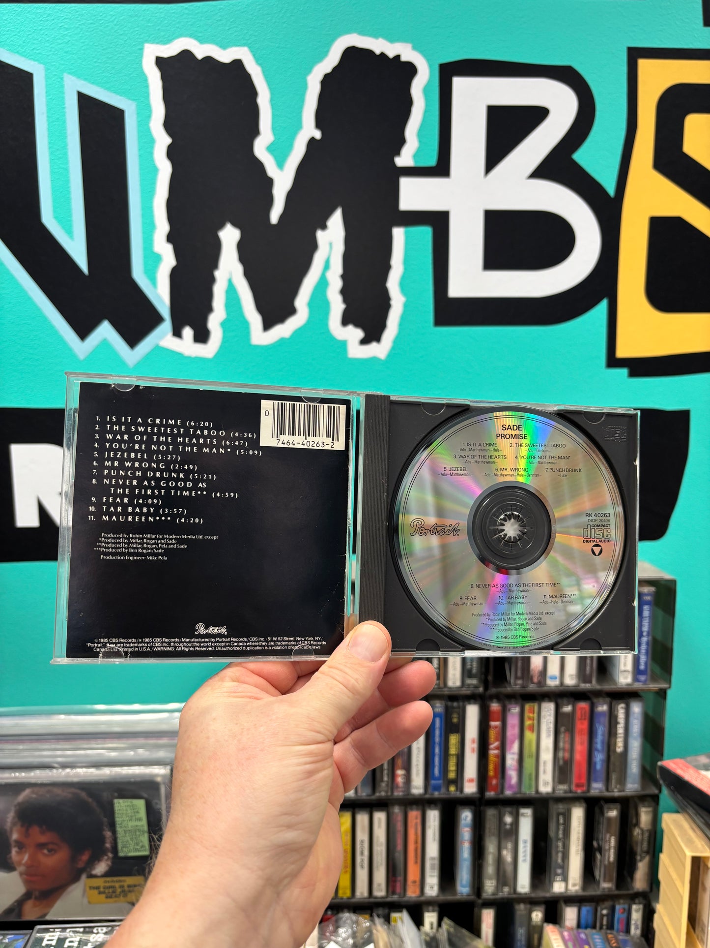 Sade: Promise, CD, DADC, Portrait, US 1985