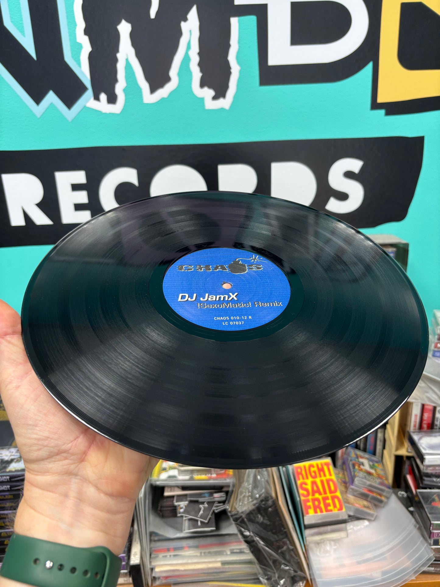 DJ JamX: !SexoMatic Remixes, 12inch, Chaos Records, Germany 2000