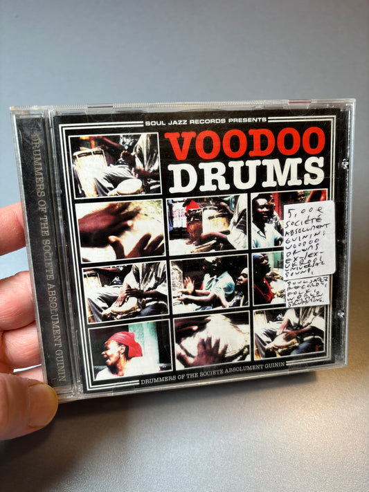 Drummers Of The Societe Absolument Guinin: Voodoo Drums, CD, reissue, Universal Sound, Soul Jazz Records, UK 2001