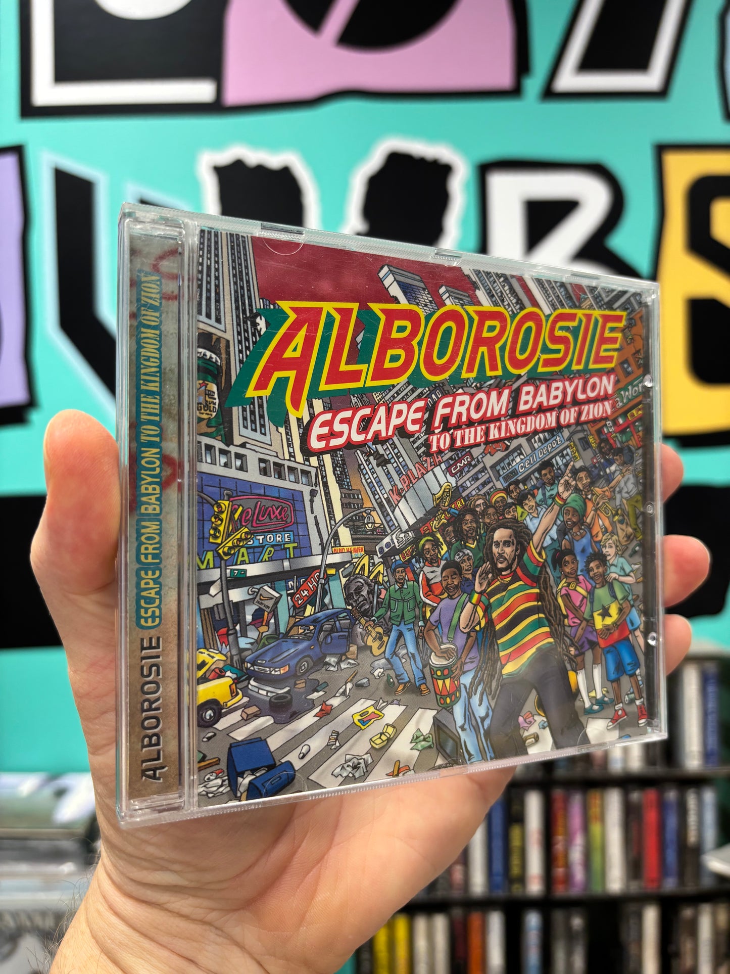 Alborosie: Escape From Babylon To The Kingdom Of Zion, CD, Greensleeves Records, US 2010