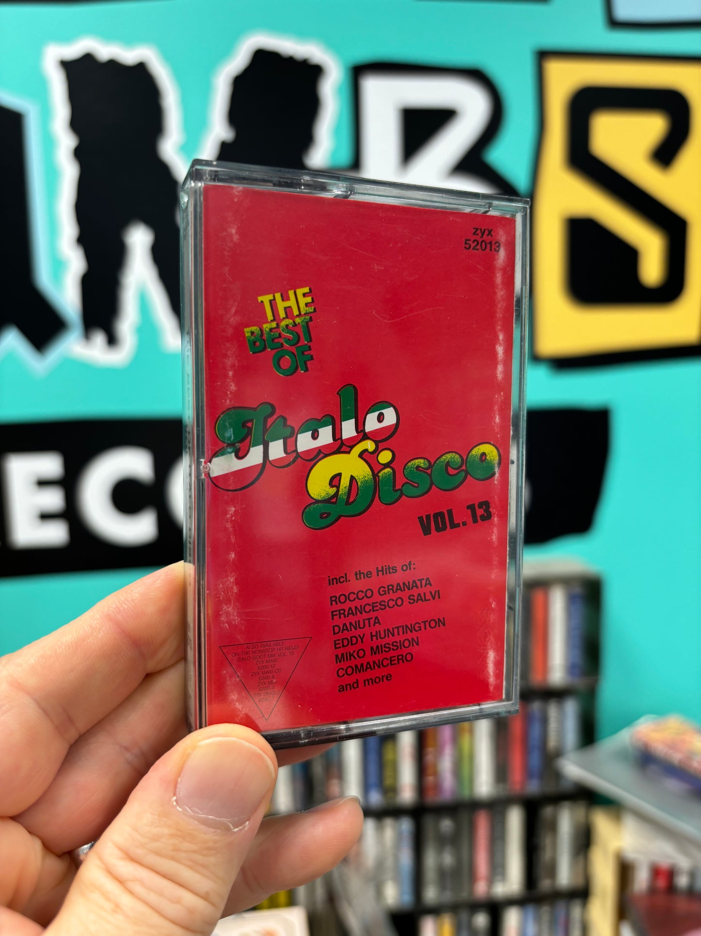 The Best Of Italo Disco Vol. 13, C-cassette, Only cassette pressing, ZYX Records, Germany 1989