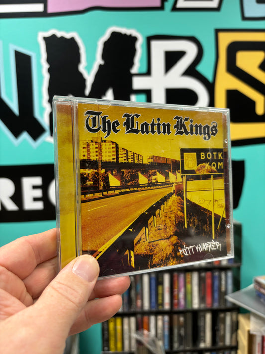 The Latin Kings: Mitt Kvarter, CD, 1st pressing, EMI UDEN pressing, Redline Records, Virgin, Sweden 2000