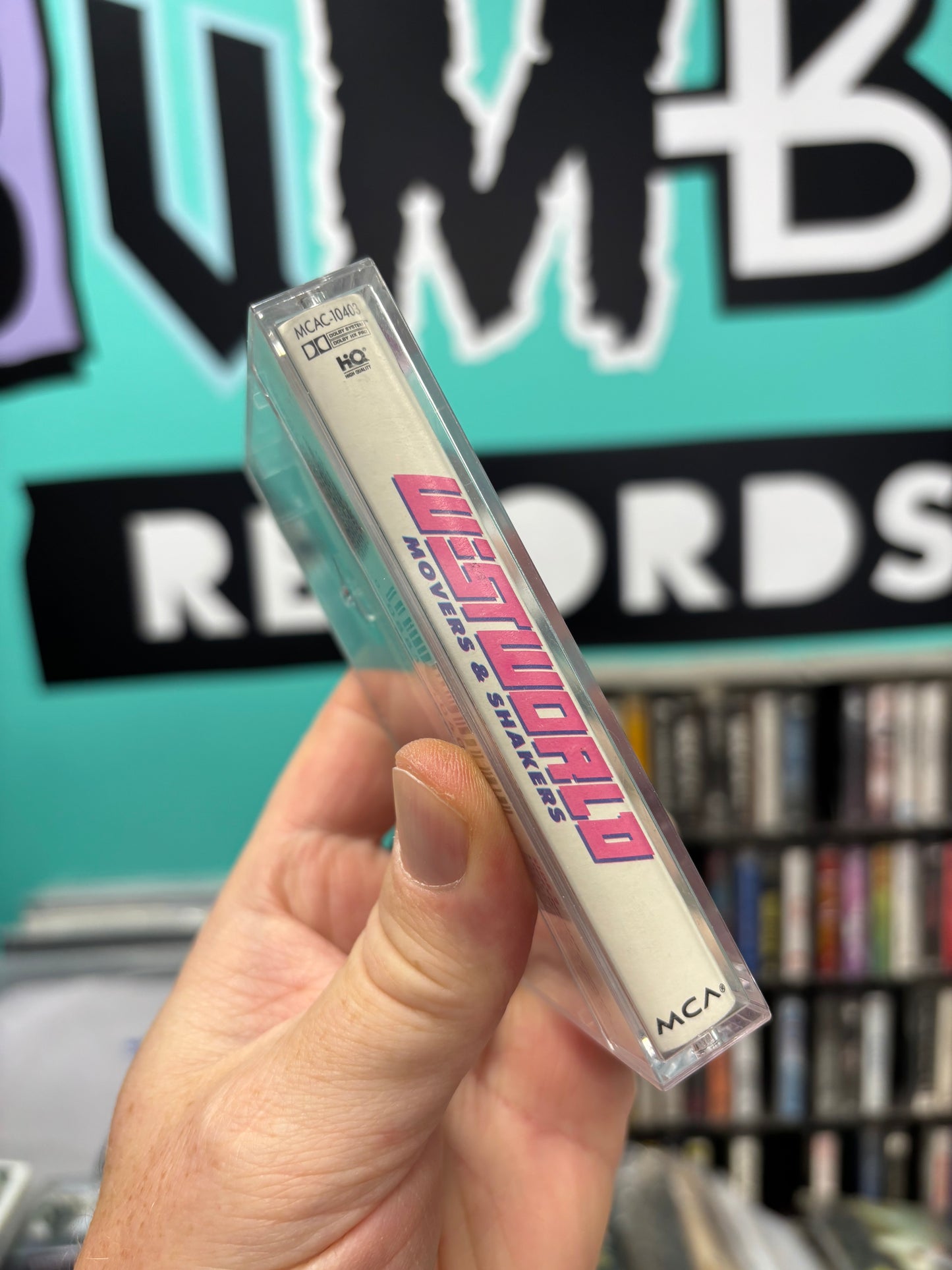 Westworld: Movers & Shakers, cassette, Dolby HX Pro, MCA Records, US 1991