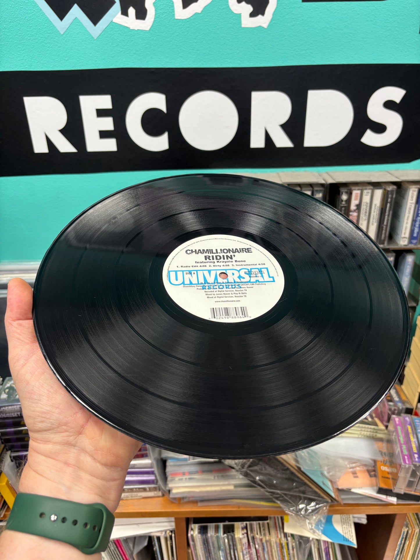 Chamillionaire: Ridin’/Southern Takeover, 12inch, 1st pressing, Only official pressing, Universal Records, US 2005