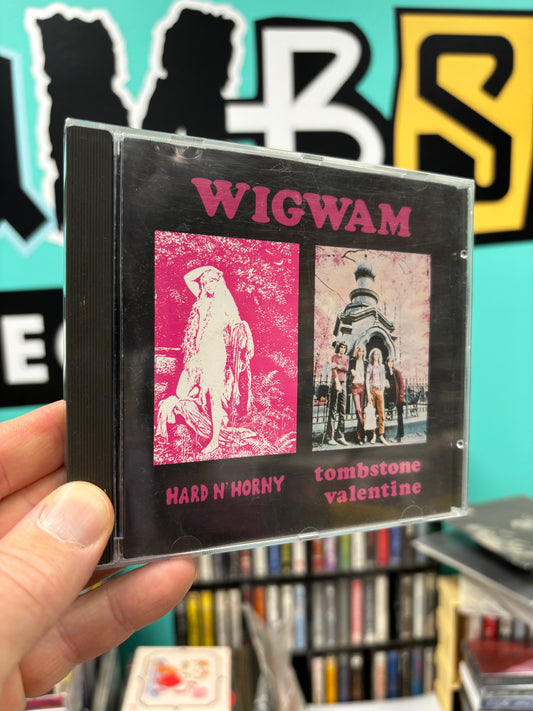 Wigwam: Hard N’ Horny/Tombstone Valentine, CD, 1st pressing, Love Records, Finland 1990