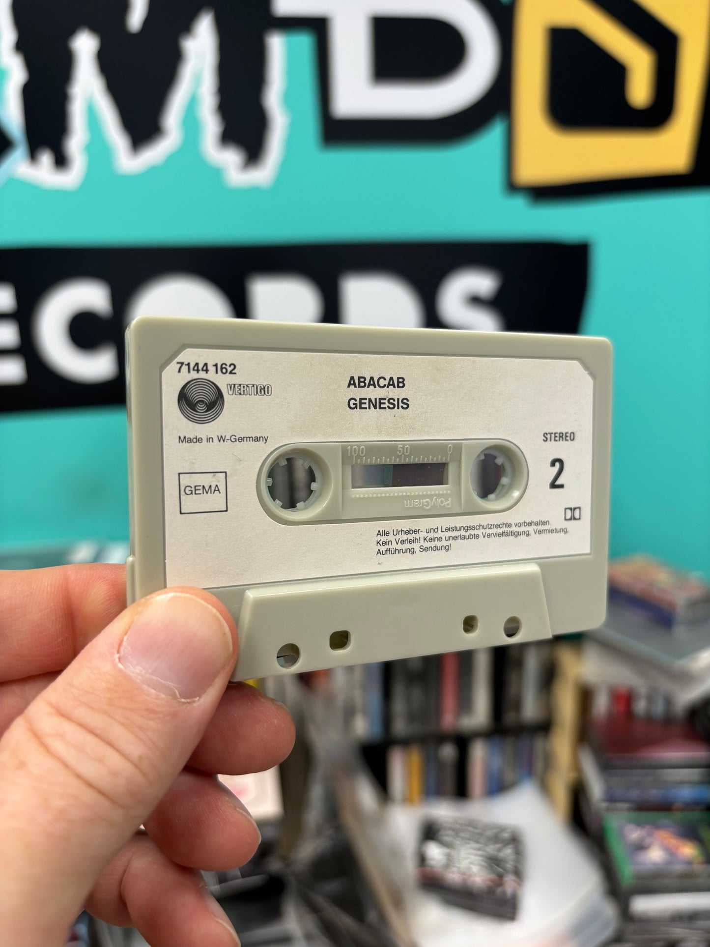 Genesis: Abacab, C-cassette, Original pressing, Vertigo, Germany 1981