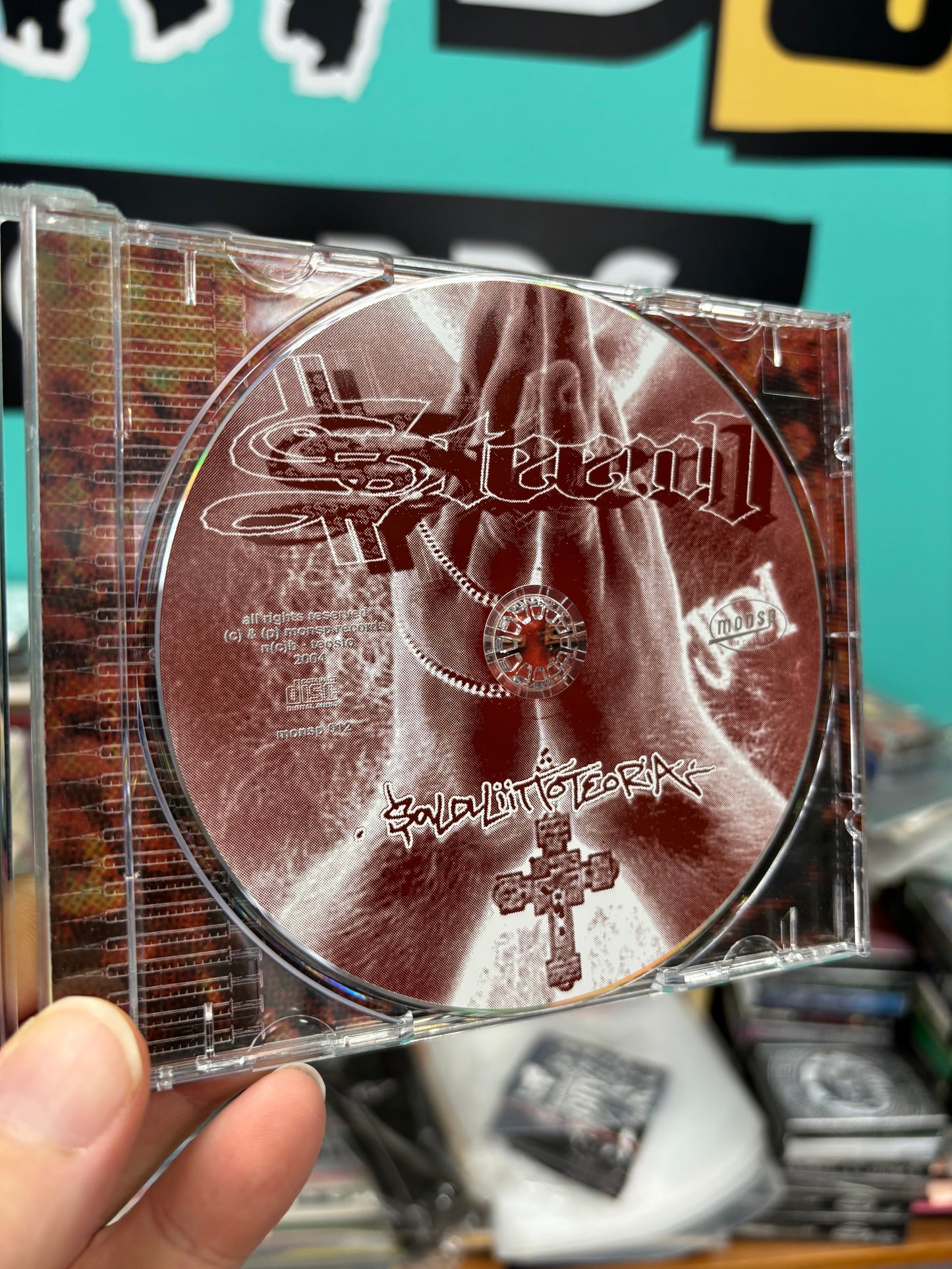 Steen1: Salaliittoteoria, CD, 2nd pressing, Monsp Records, Finland 2004