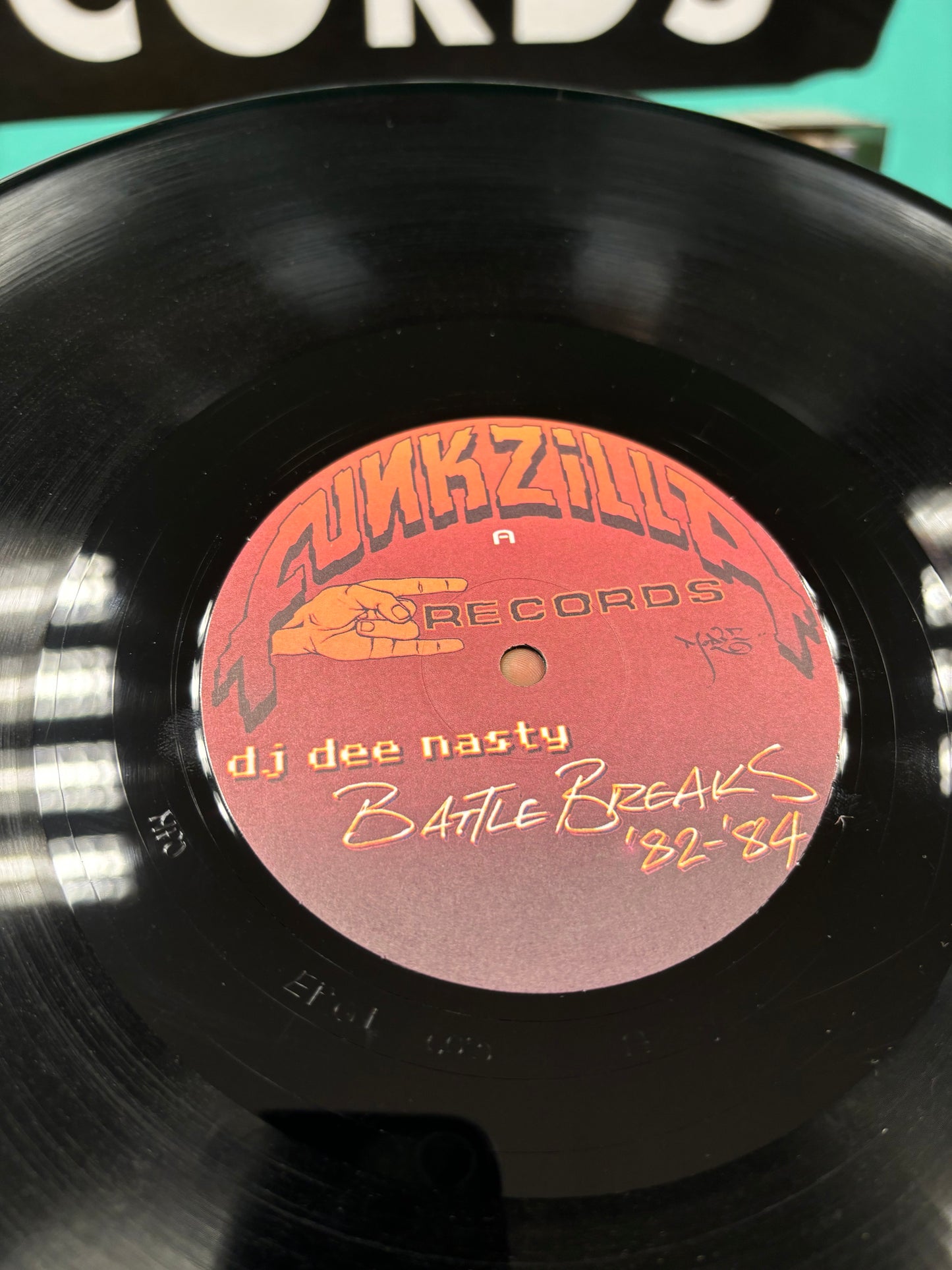 DJ Dee Nasty: Battle Breaks ’82-’84, 12inch album, Funkzilla Records, France 2001