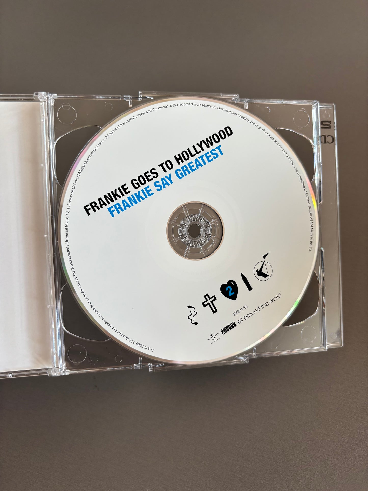 Frankie Goes To Hollywood: Frankie Say Greatest, 2CD, Compilation, Special Edition Mixes & Rarities, ZTT, Universal Music TV, All Around The World, Europe 2009