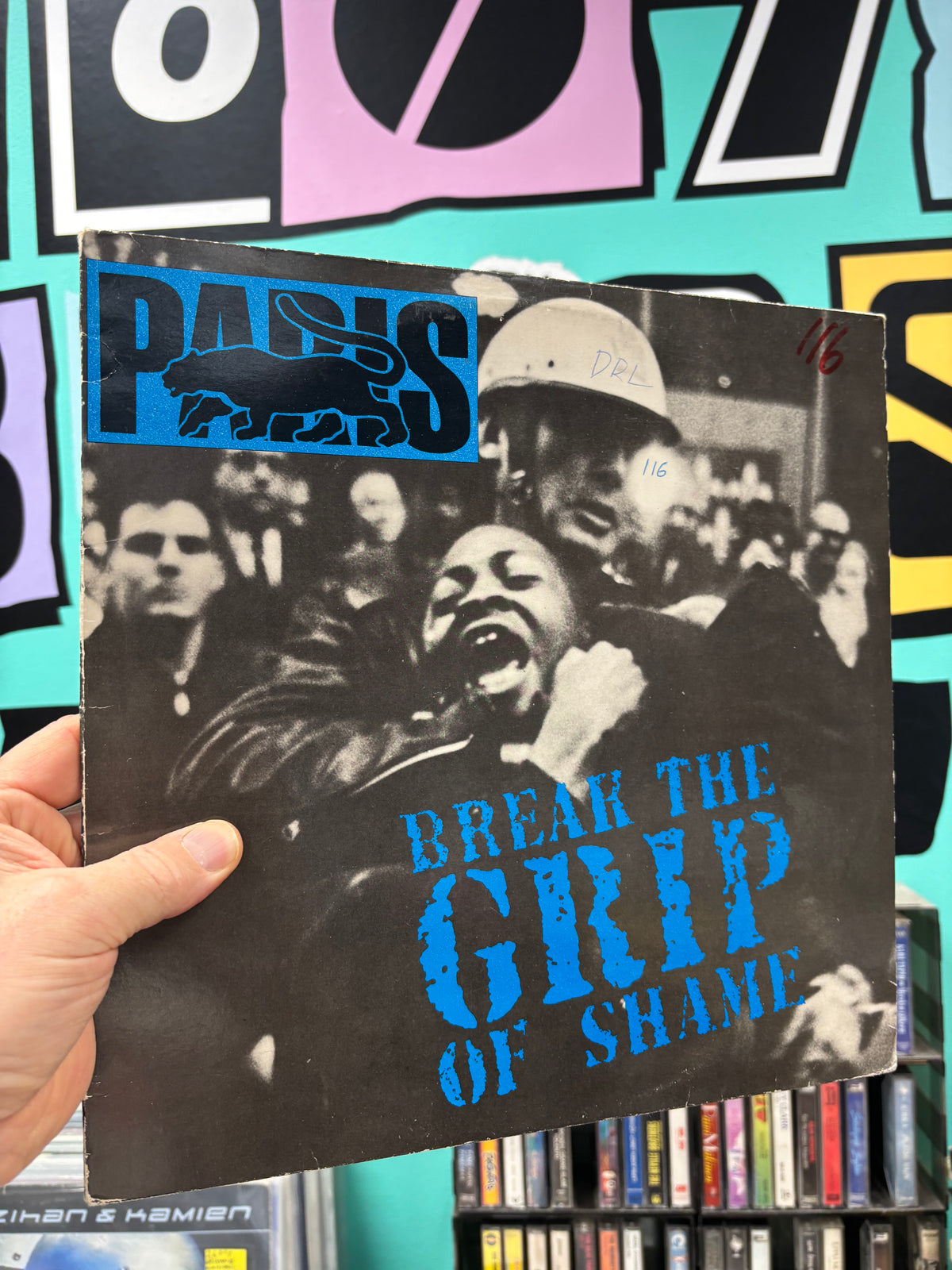 Paris: Break The Grip Of Shame, 12inch, Sonet, Sweden 1990