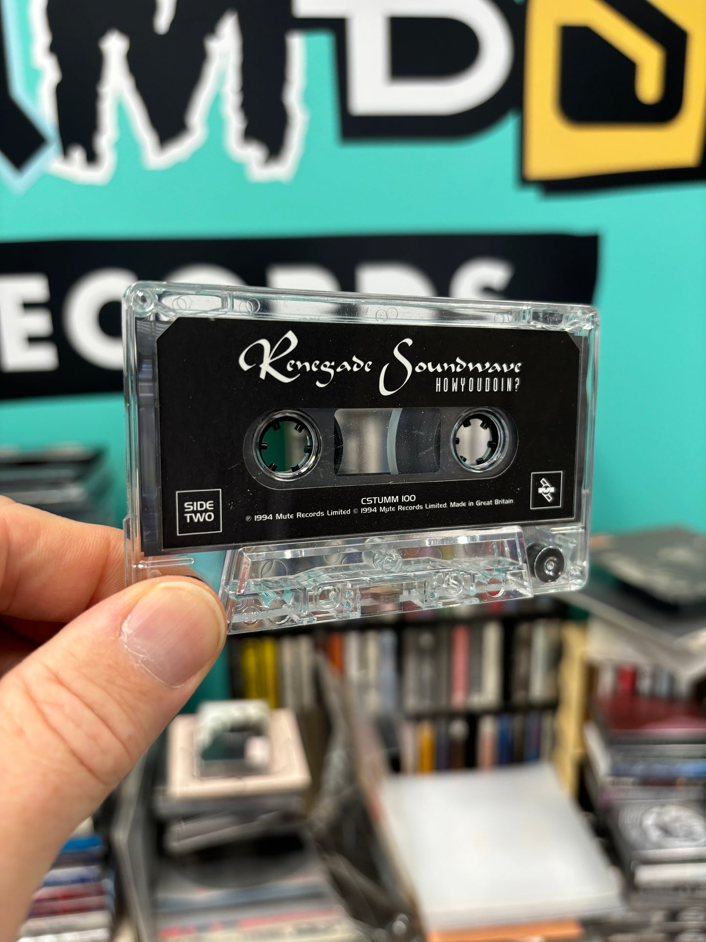 Renegade Soundwave: Howyoudoing?, C-cassette, Mute, Europe 1994