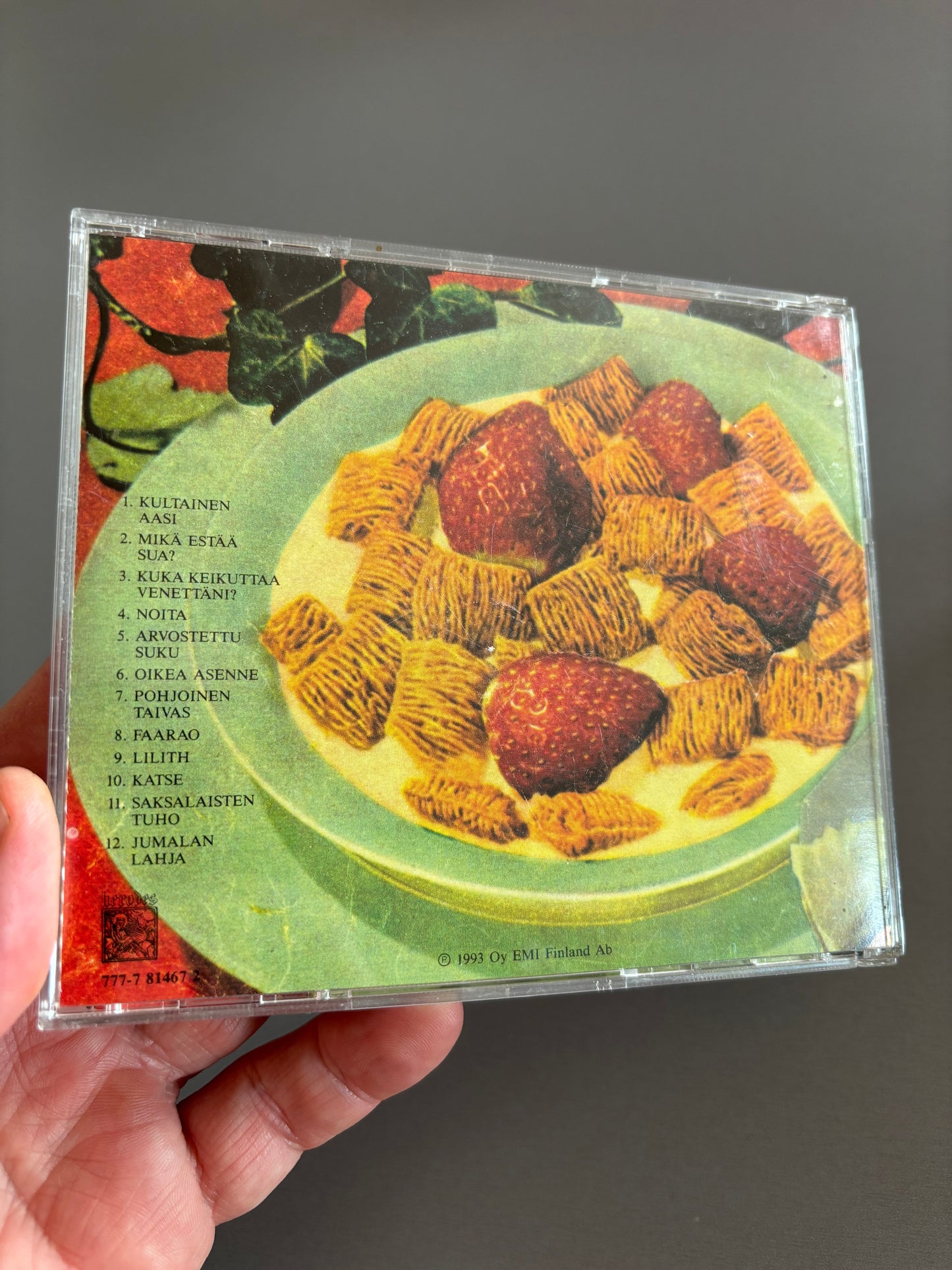 Kauko Röyhkä: Jumalan lahja, CD, 1st pressing, Herodes, Finland 1993