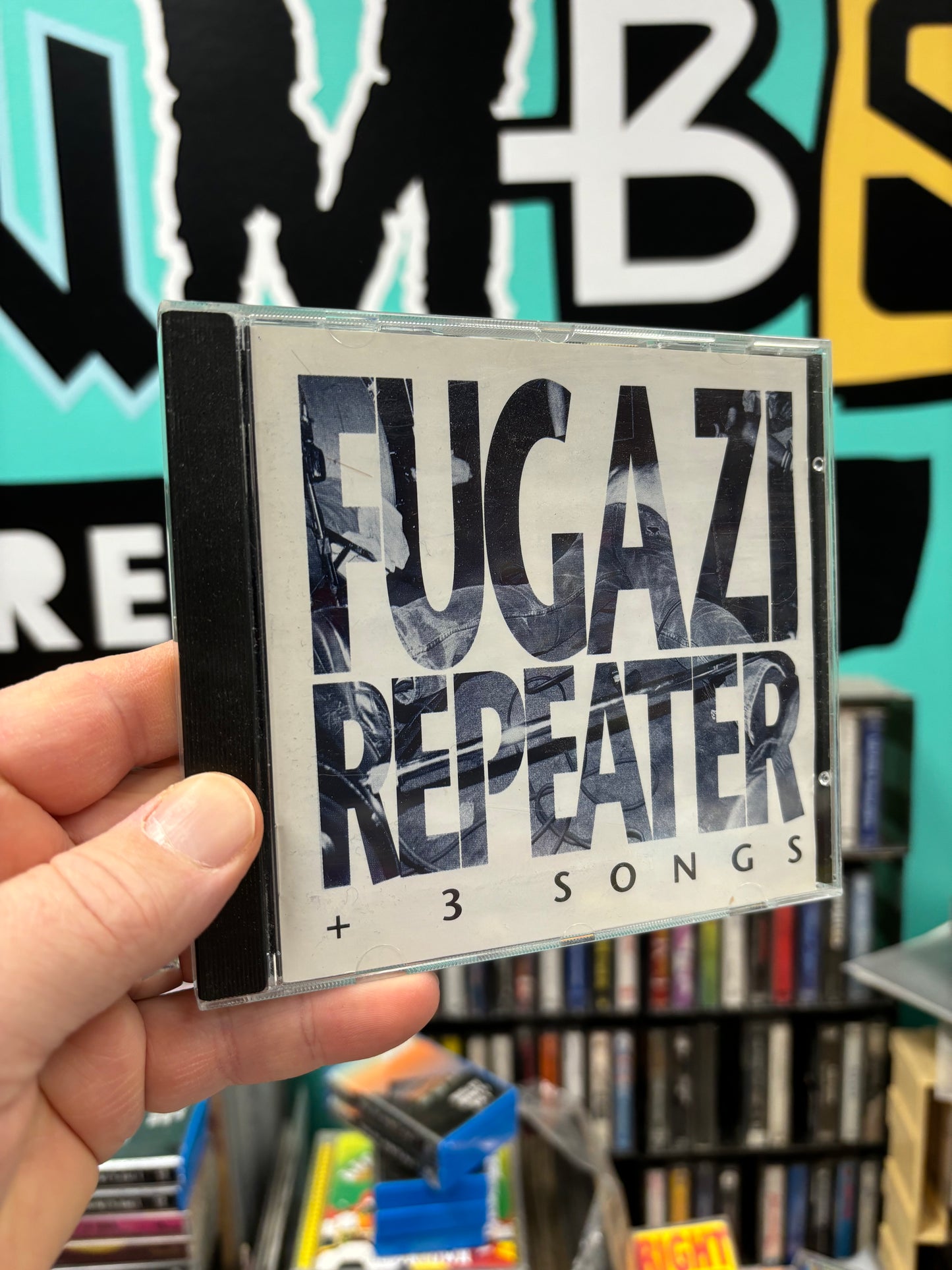 Fugazi: Repeater + 3 Songs, CD, repress, Dischord Records, England 1990