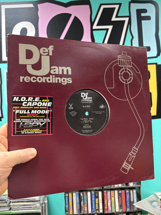 N.O.R.E. and Capone: Full Mode (Remix), 12inch, Promo, Def Jam Recordings, Violator, Thugged Out Entertainment, US 2002