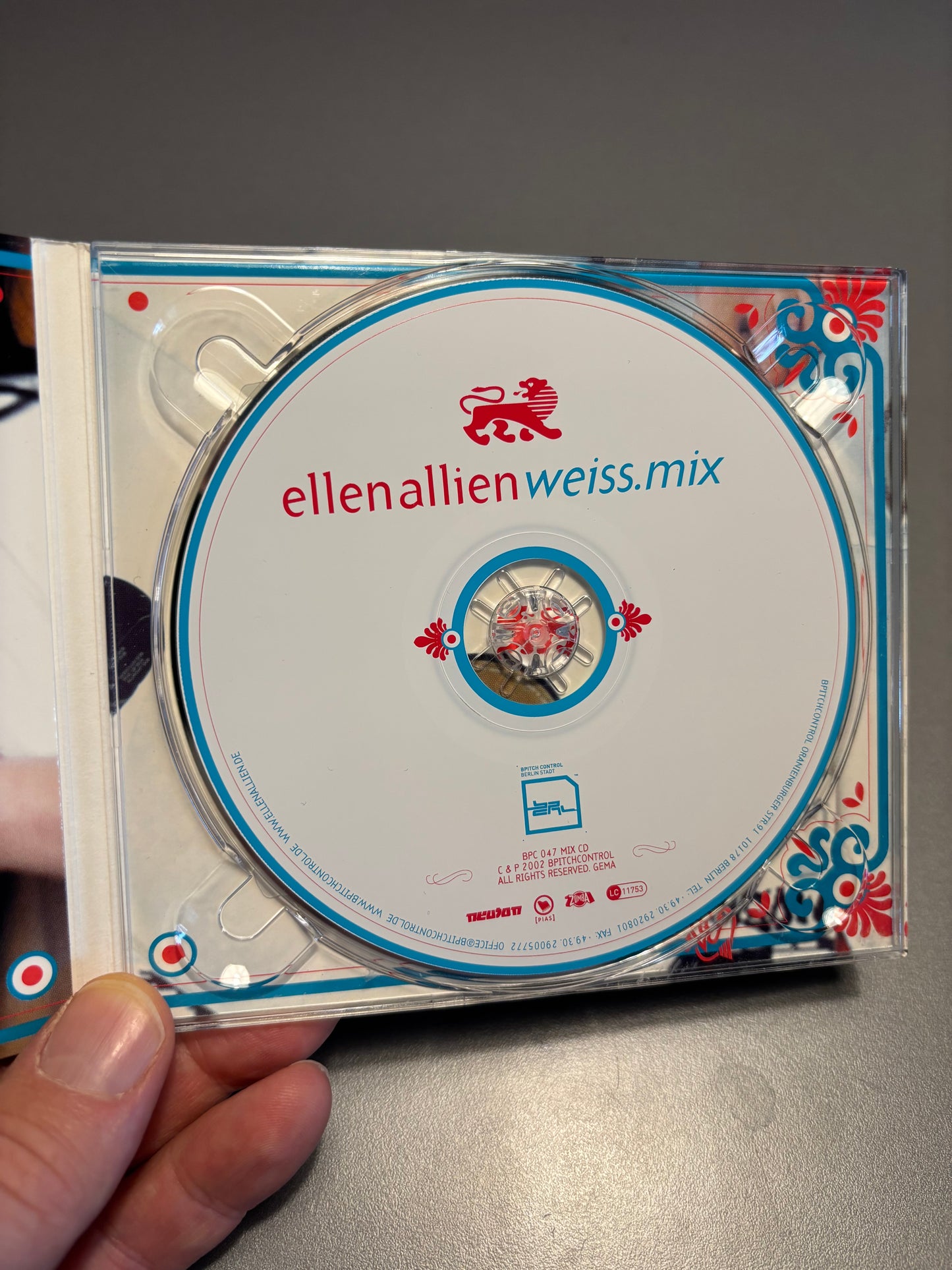 Ellen Allien: Weiss.Mix, CD, Only official pressing, BPitch Control, Germany 2002