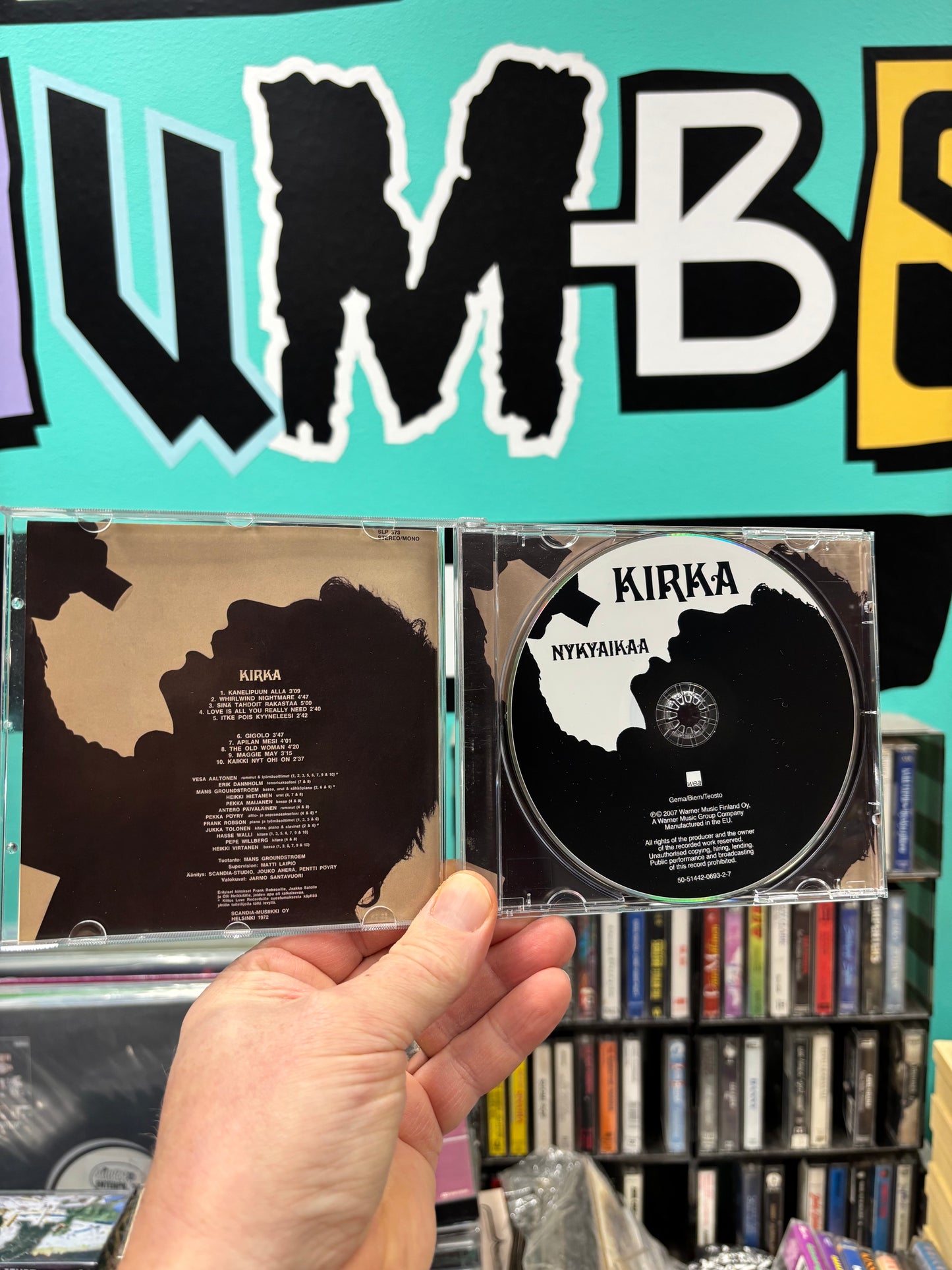 Kirka: Nykyaikaa, CD, reissue, WEA, Finland 2007