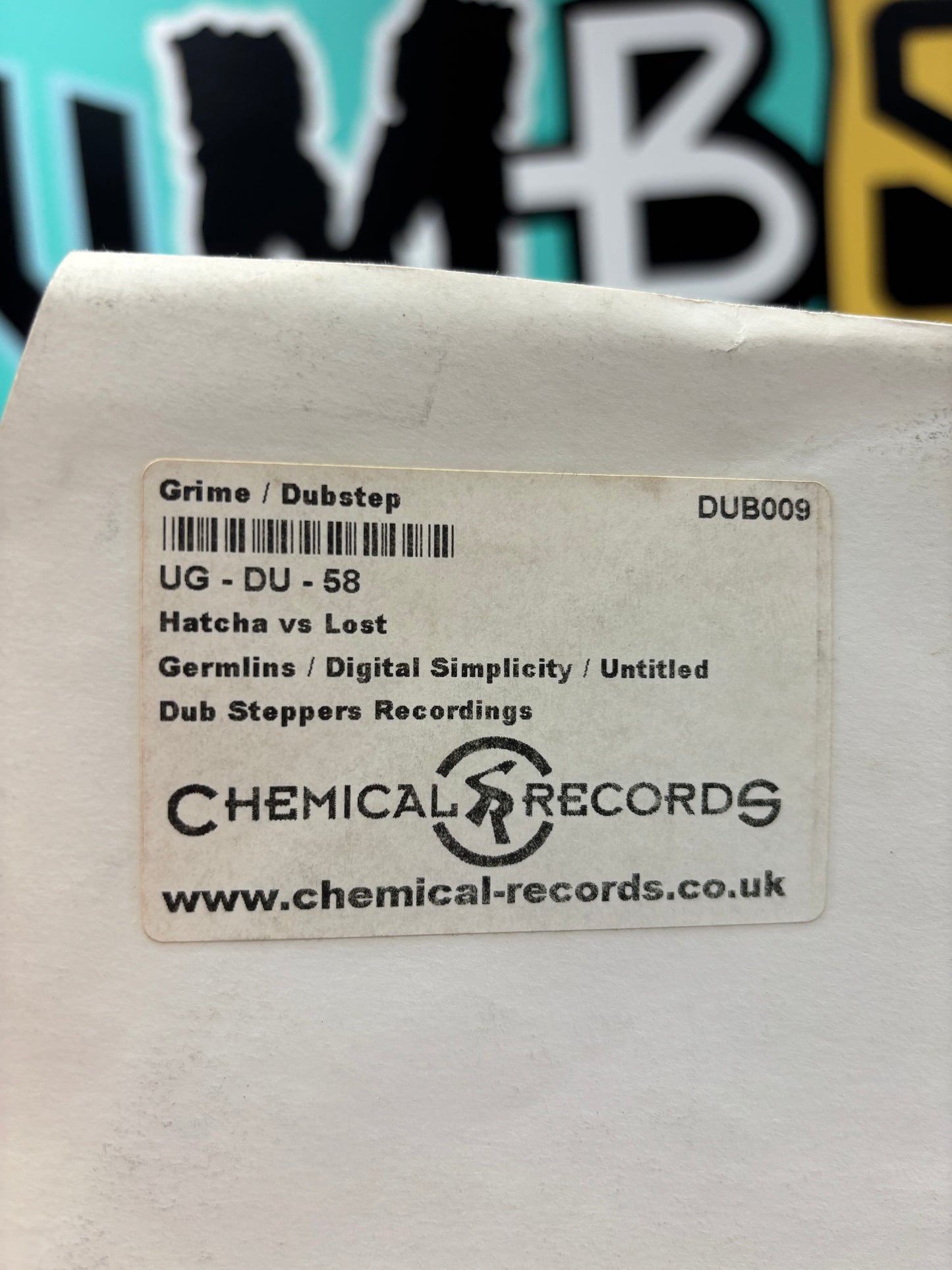 Hatcha vs Lost: The EP, 12inch, Only official pressing, Dub Steppers Records, UK 2009