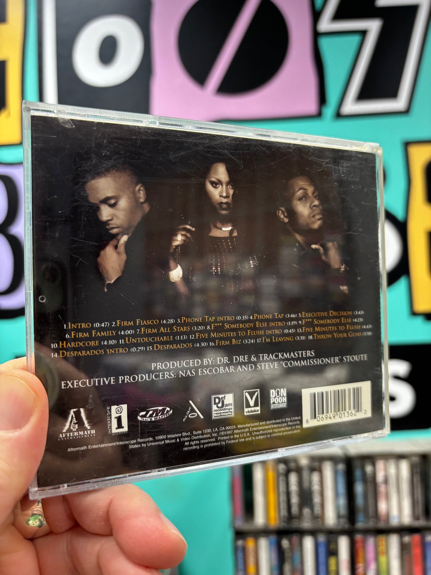 The Firm: The Album, CD, Cinram, Interscope Records, Aftermath Entertainment, US 1997