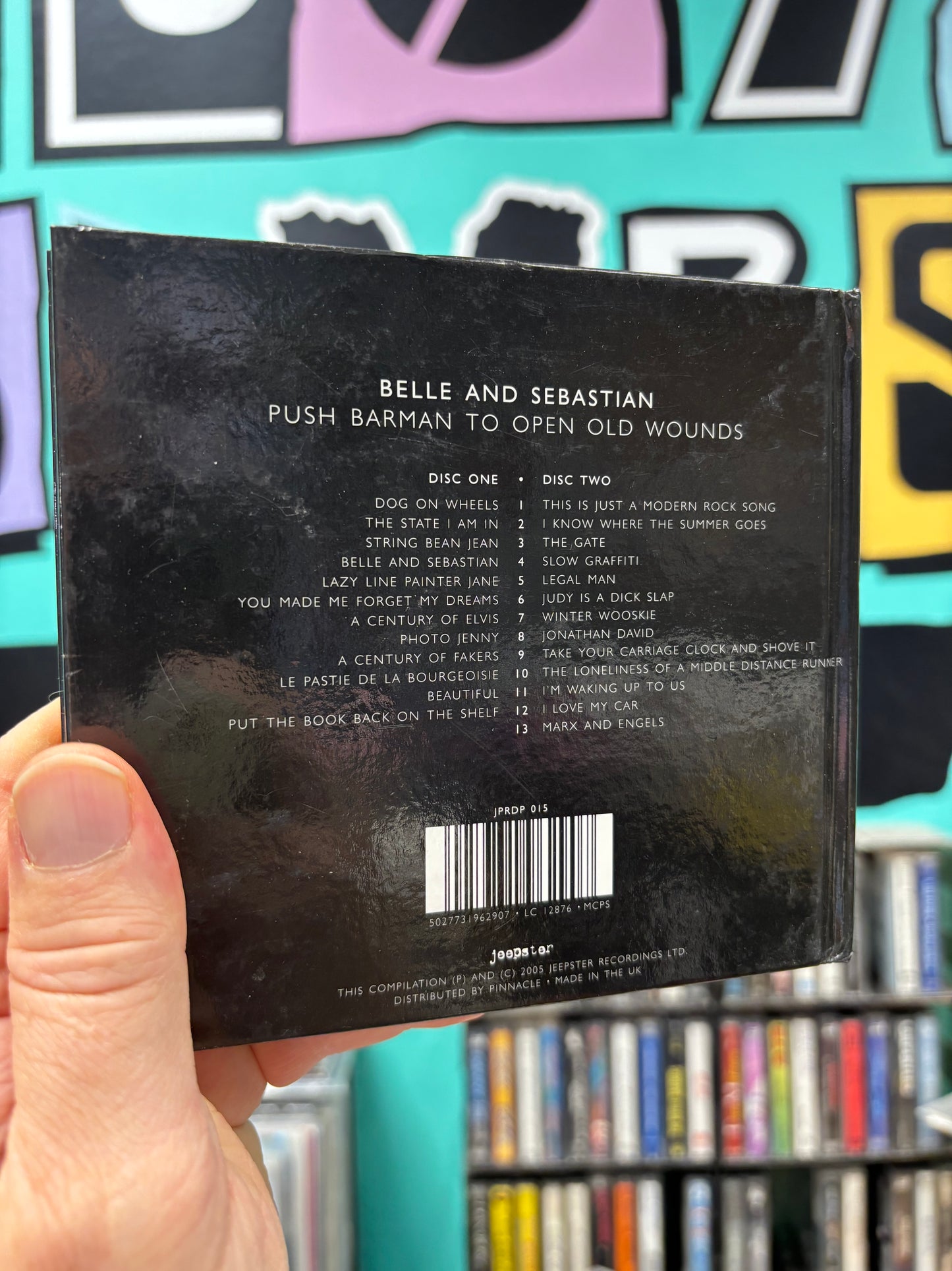 Belle and Sebastian: Push Barman To Open Old Wounds, 2CD, Compilation, remastered, Jeepster Records, UK 2005